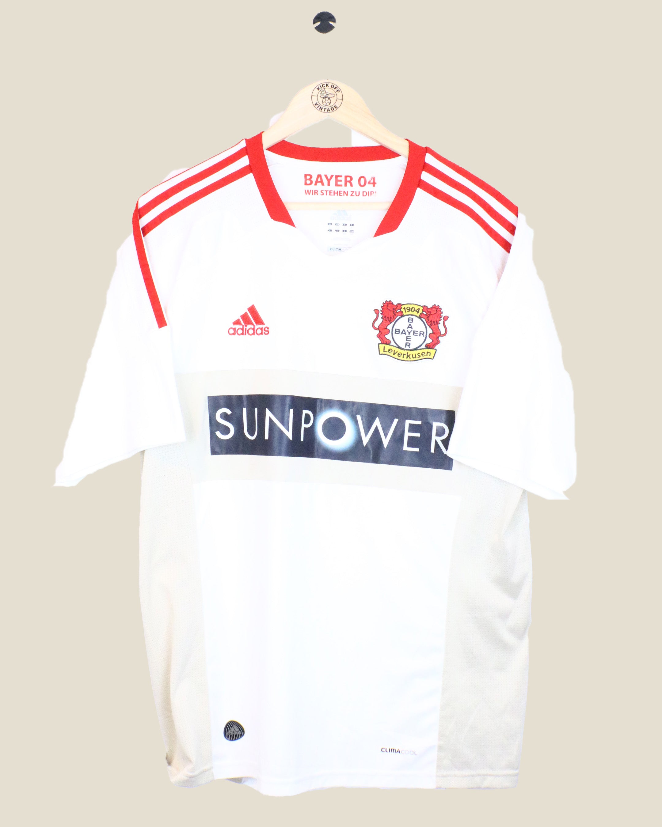 BAYERN LEVERKUSEN 2011/12 BALLACK AWAY (L) ADIDAS