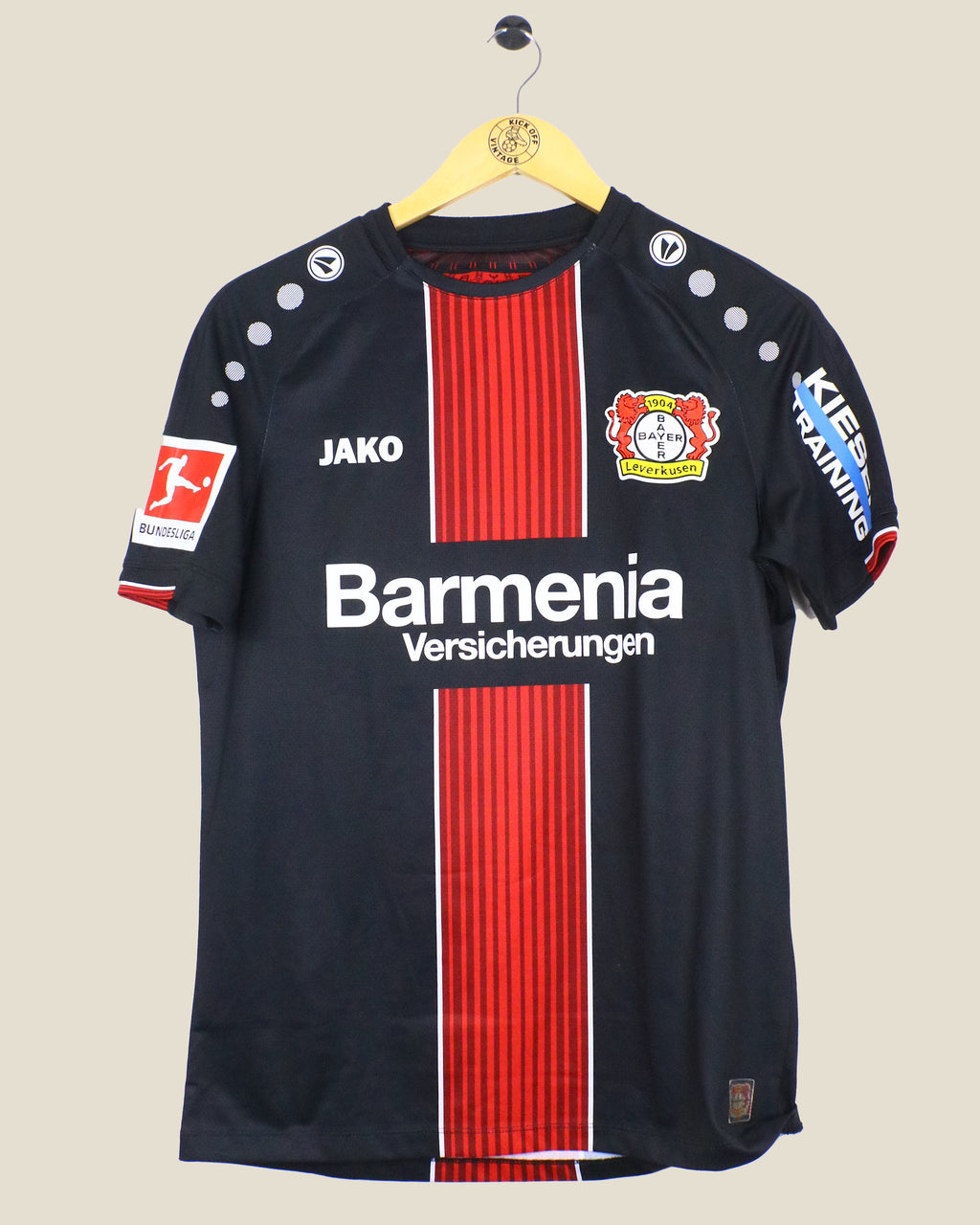 BAYERN LEVERKUSEN 2019/20 BRANDT HOME (S) JAKO