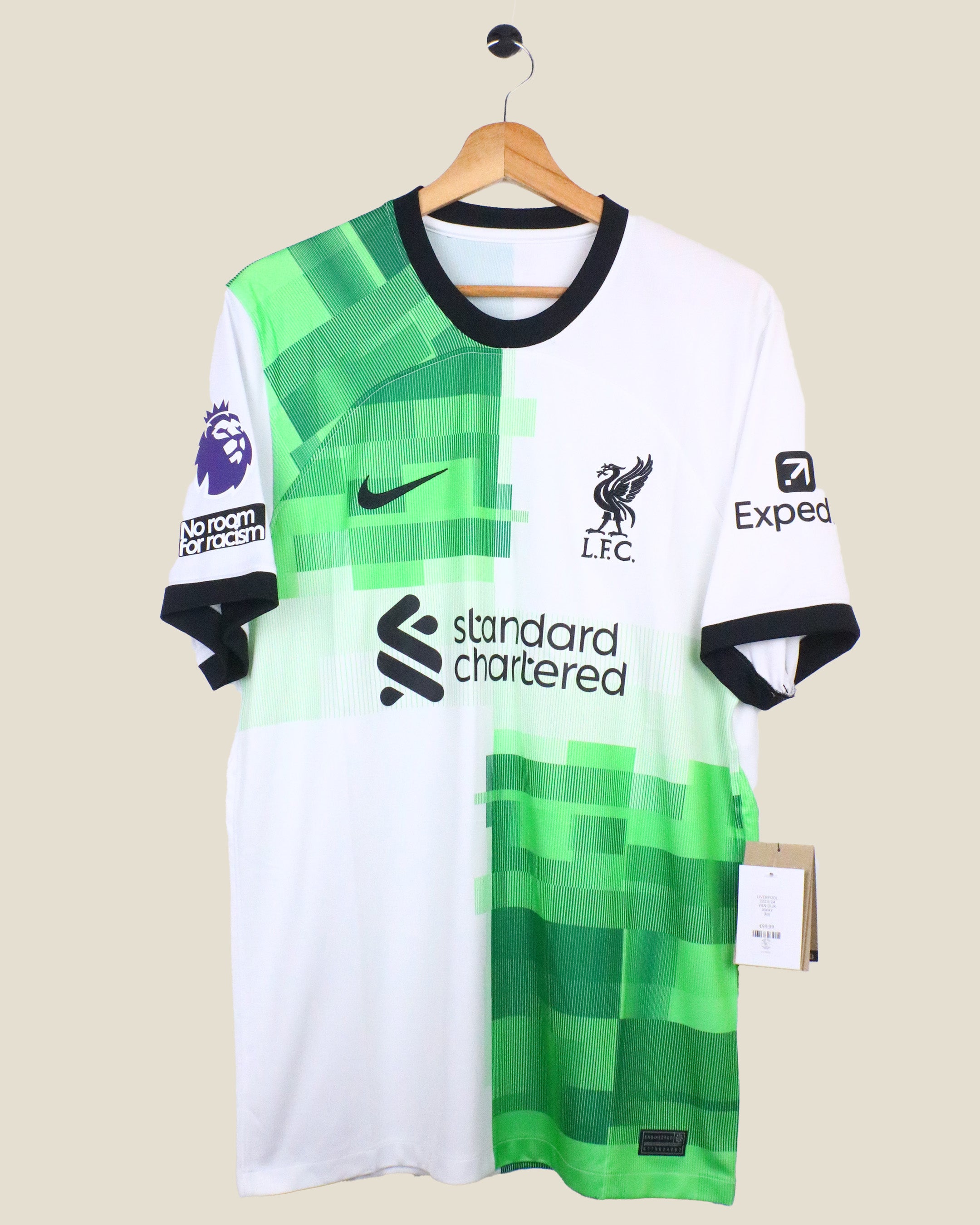 LIVERPOOL 2023/24 VAN DIJK #4  AWAY BNWT (M) NIKE