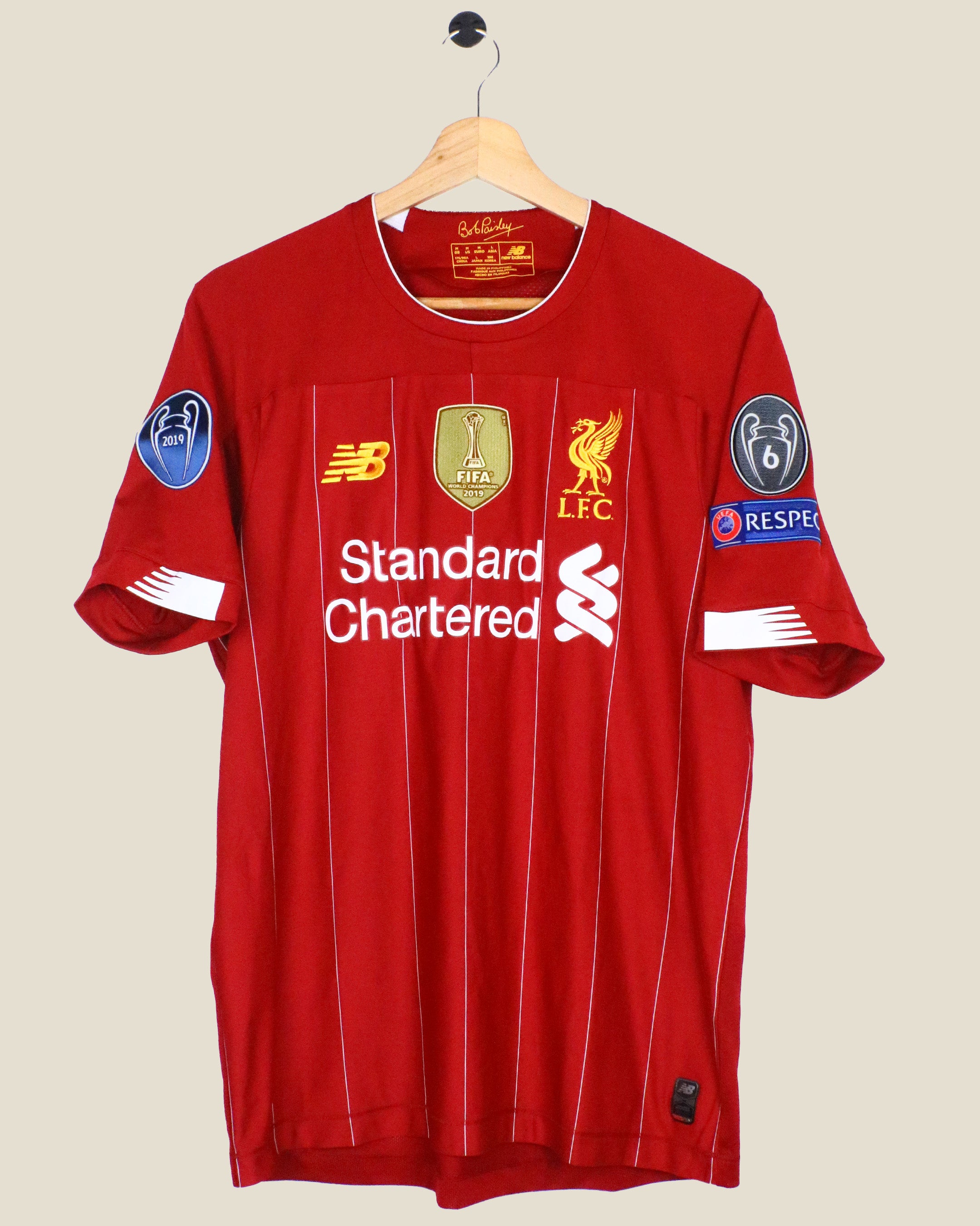 LIVERPOOL 2019/20 SALAH UCL HOME (M) NEW BALANCE