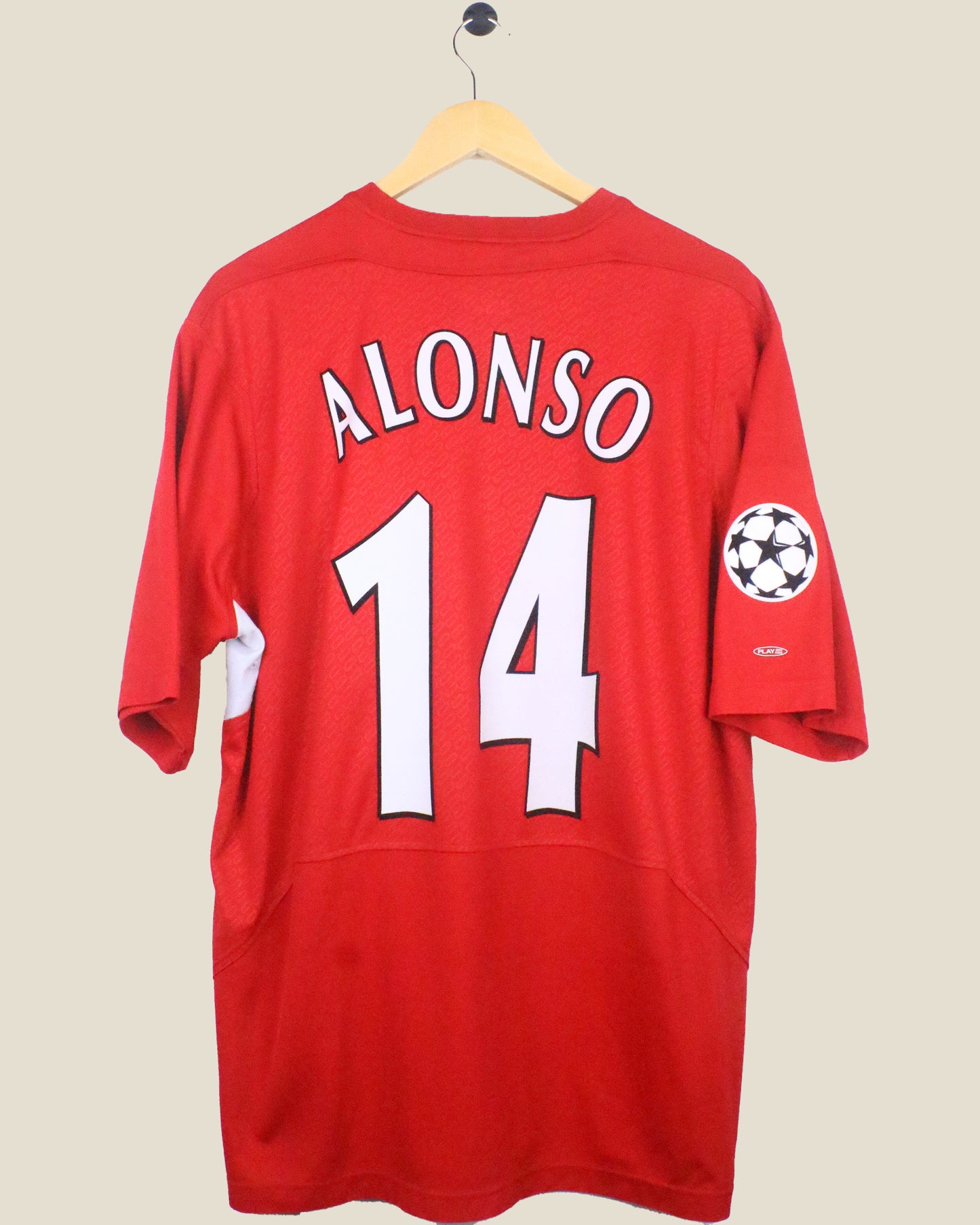 LIVERPOOL 2004/06 ALONSO #14 HOME (XL) REEBOK