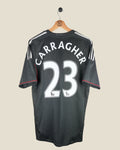 LIVERPOOL 2011/12 CARRAGHER AWAY SHIRT (M) ADIDAS