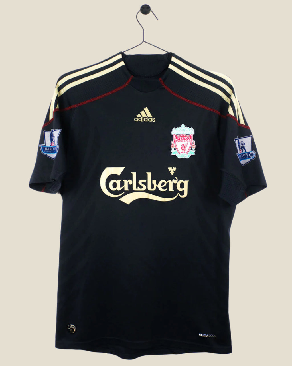 LIVERPOOL 2009/10 GERRARD #8 AWAY SHIRT (S) ADIDAS