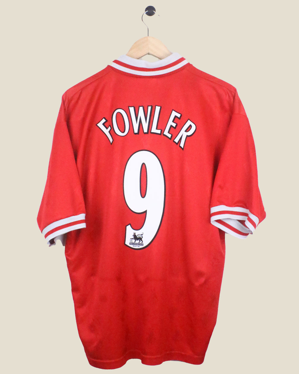 LIVERPOOL 1997/98 FOWLER #9 HOME (XL) REEBOK