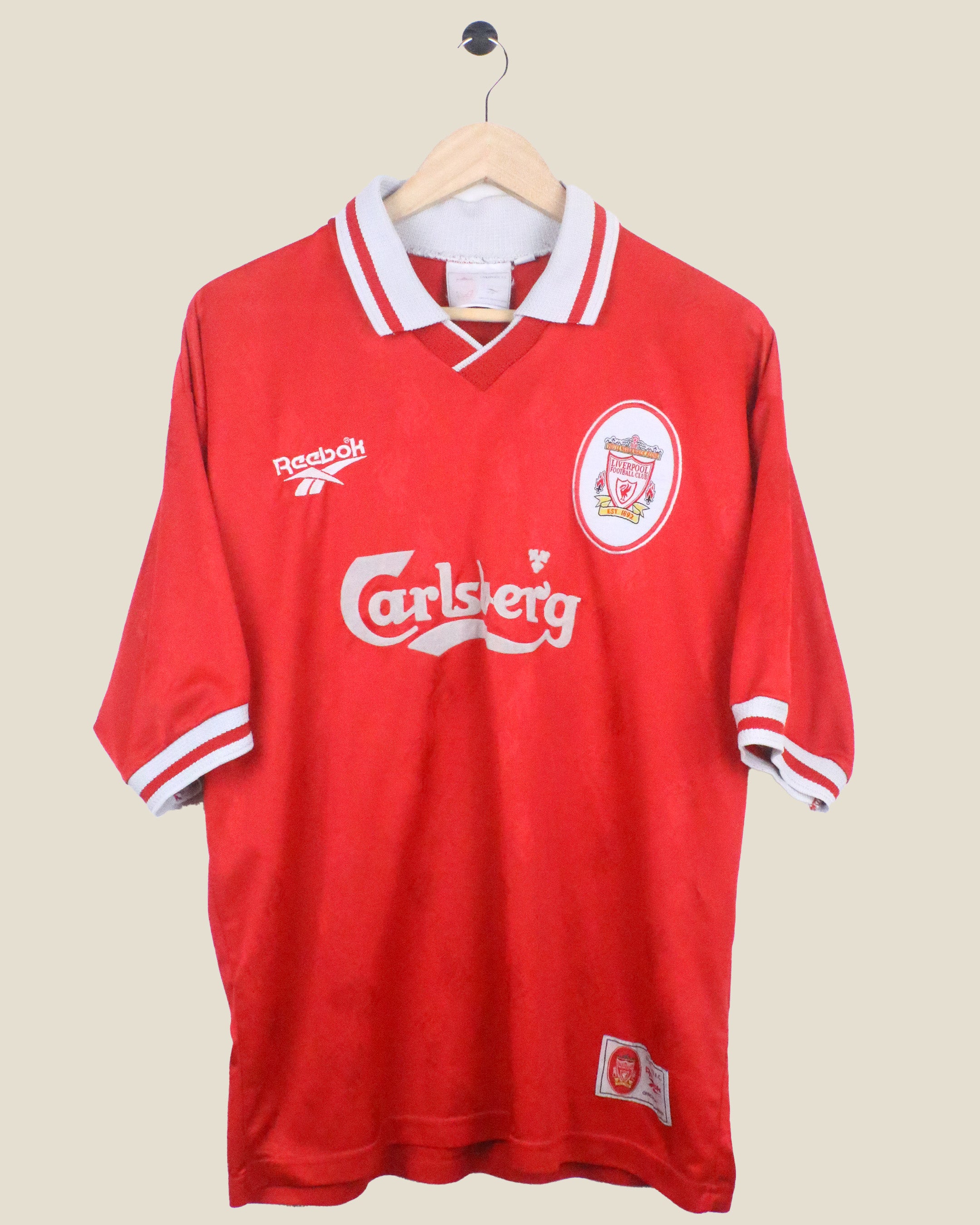 LIVERPOOL 1997/98 FOWLER #9 HOME (XL) REEBOK