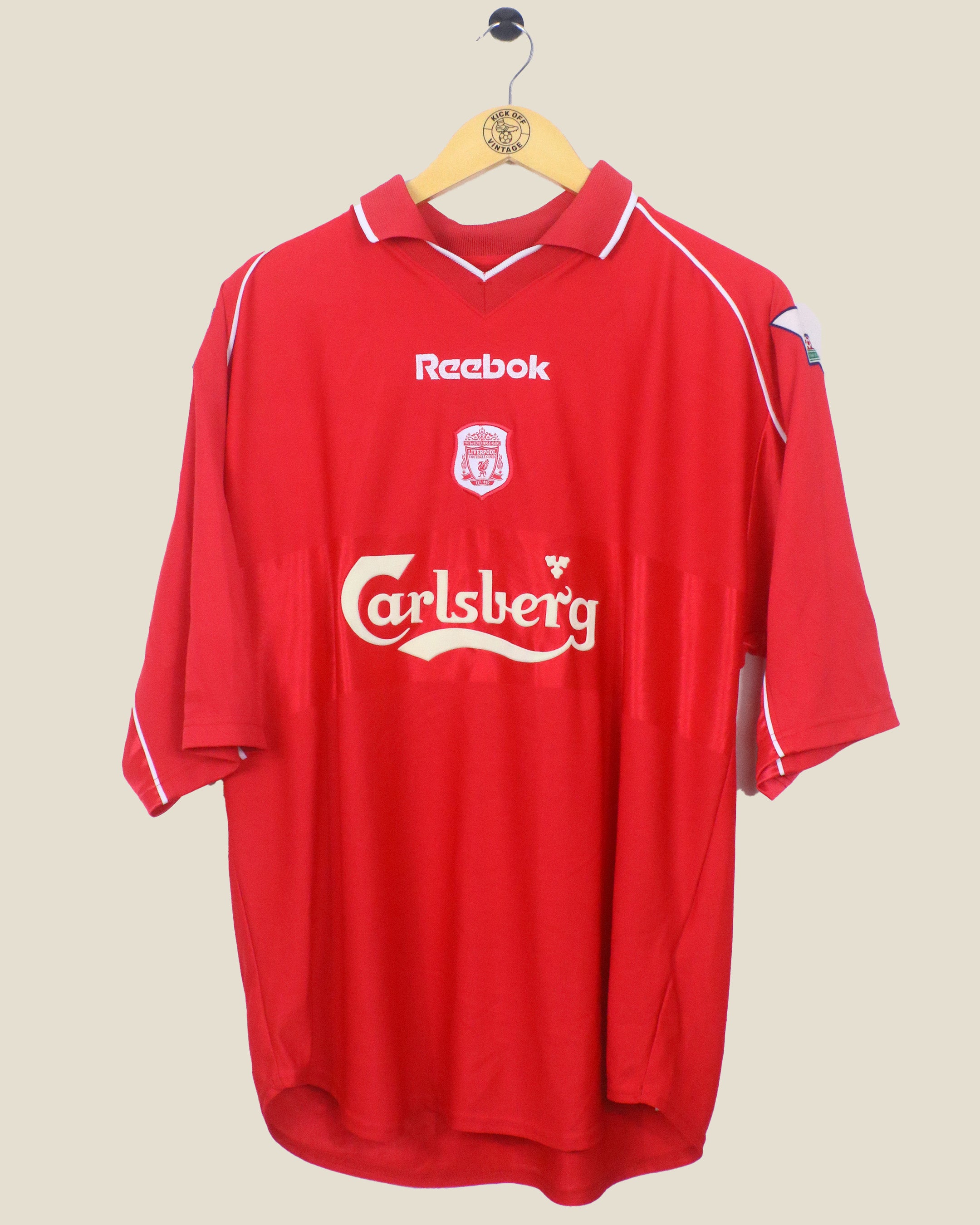 LIVERPOOL 2000/01 FOWLER HOME (XL) REEBOK