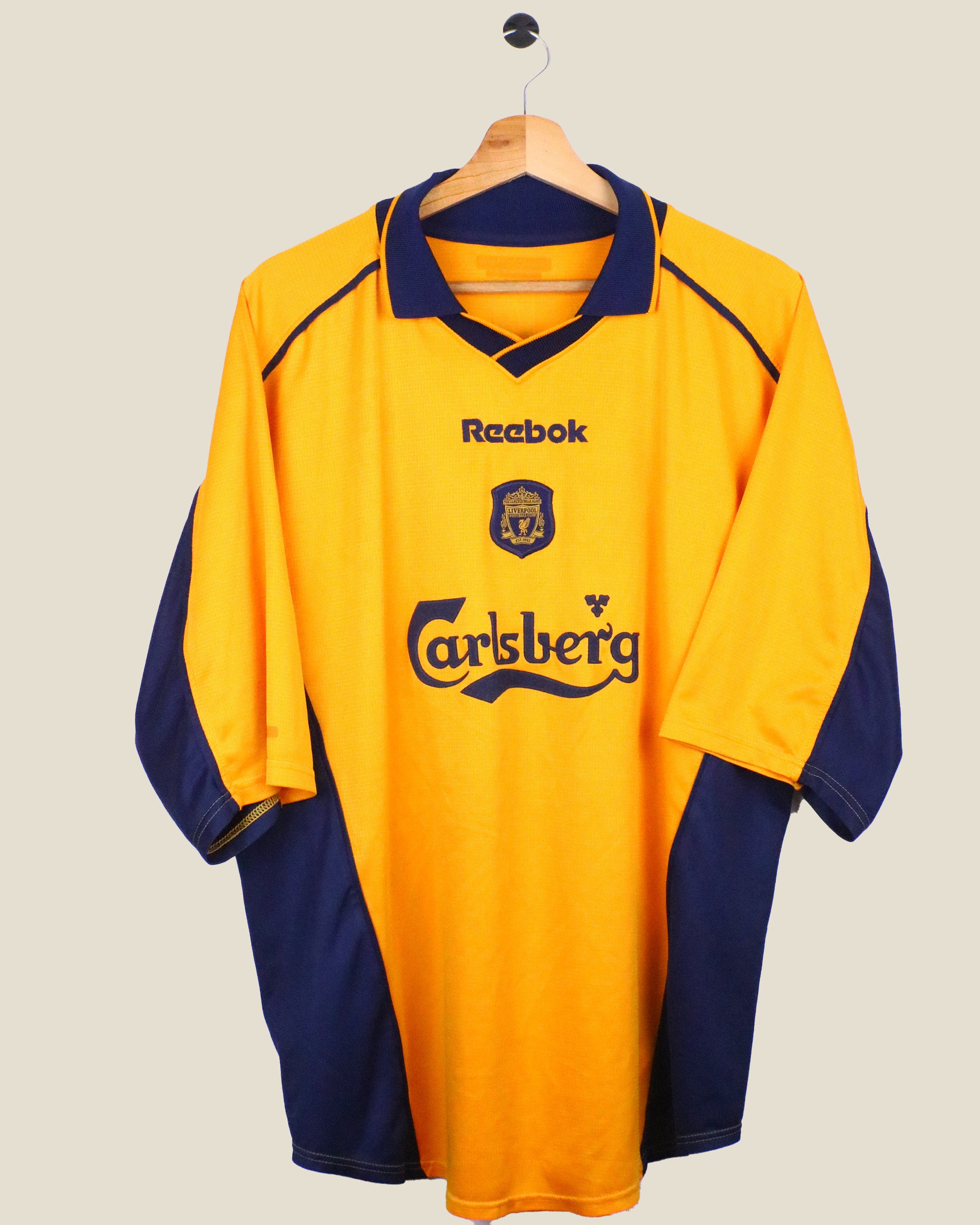 LIVERPOOL 2000/01 GERRARD #17 AWAY (L) REEBOK