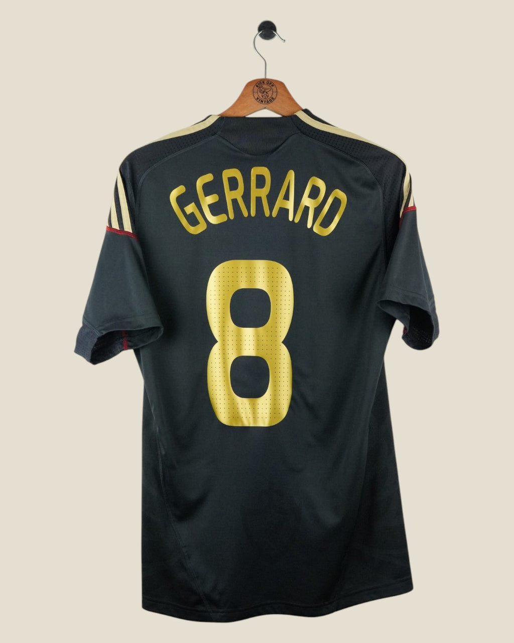 LIVERPOOL 2009/10 GERRARD AWAY SHIRT (S) ADIDAS