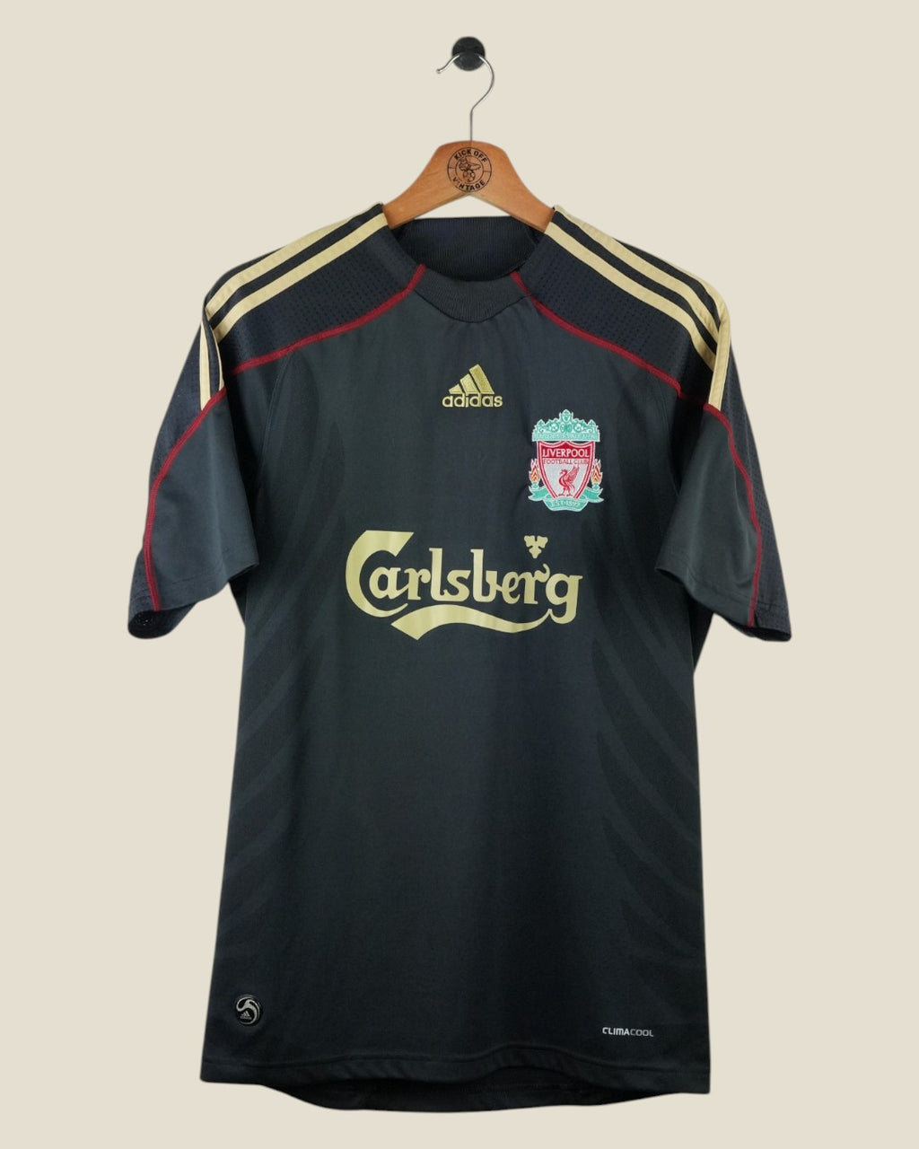 LIVERPOOL 2009/10 GERRARD AWAY SHIRT (S) ADIDAS