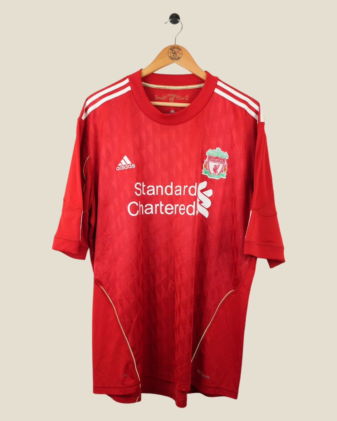 LIVERPOOL 2010/11 GERRARD HOME SHIRT (XXL) ADIDAS