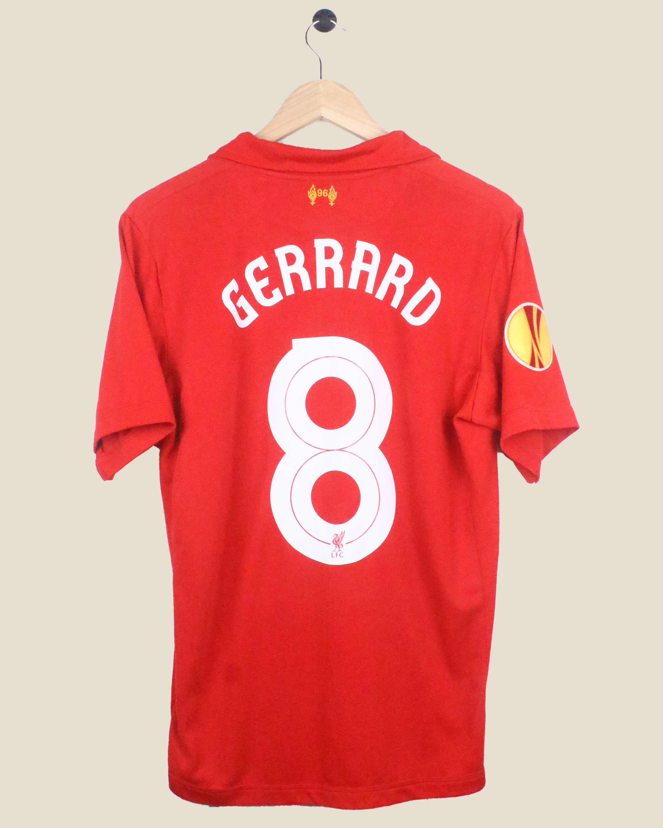 LIVERPOOL 2012/13 GERRARD #8 UEL HOME (M) WARRIOR
