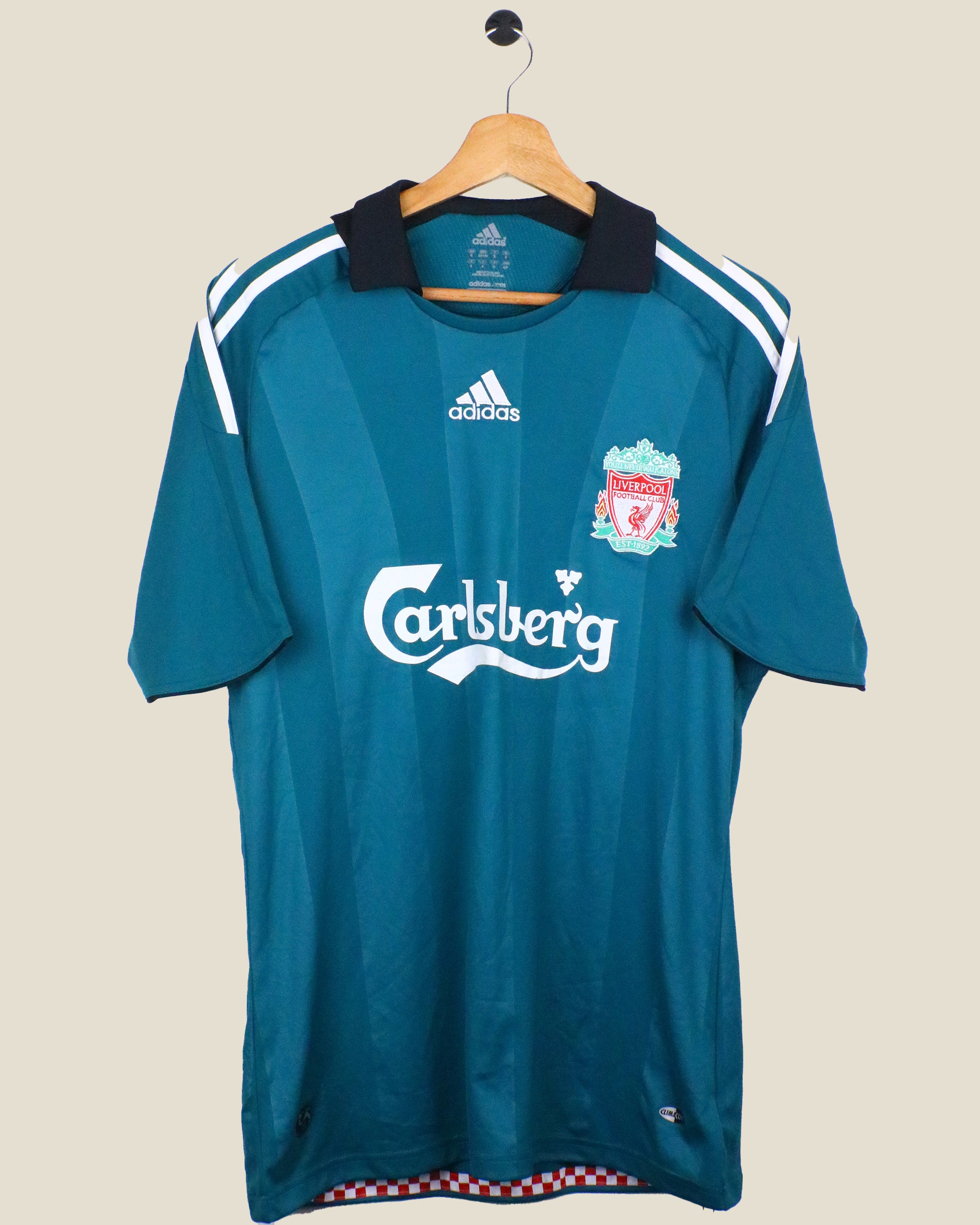 LIVERPOOL 2008/09 GERRARD #8 THIRD (S) ADIDAS