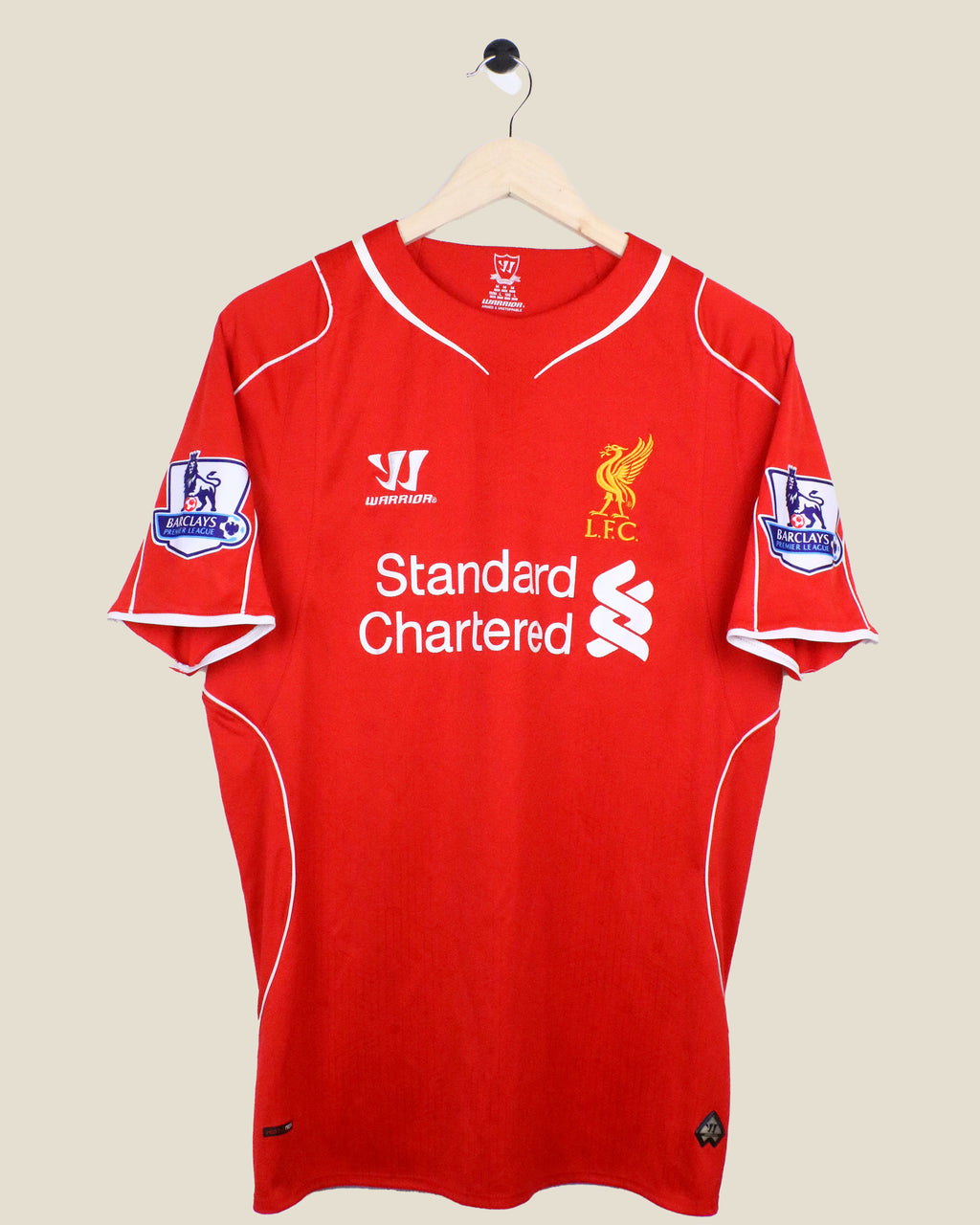 LIVERPOOL 2014/15 GERRARD #8 HOME (M) WARRIOR
