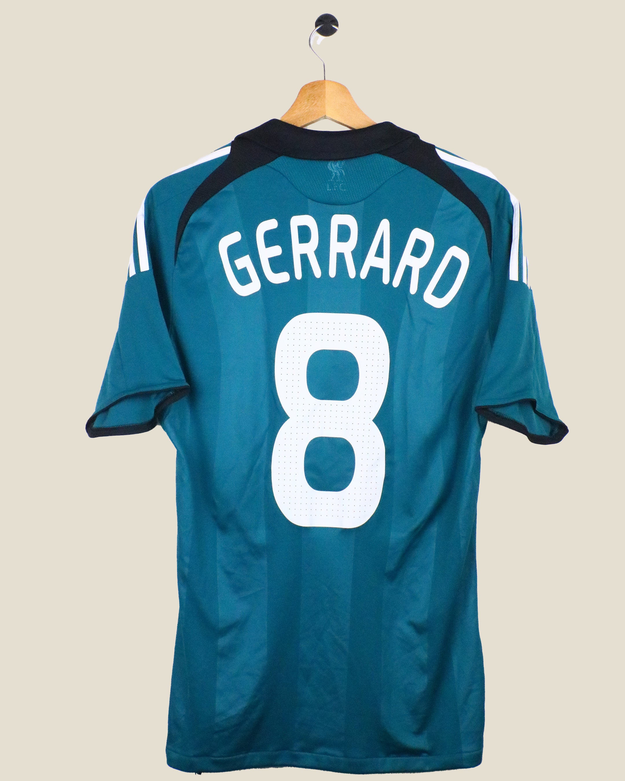 LIVERPOOL 2008/09 GERRARD #8 THIRD (S) ADIDAS