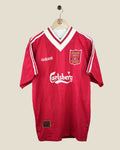 LIVERPOOL 1995/96 HOME SHIRT (XL) ADIDAS