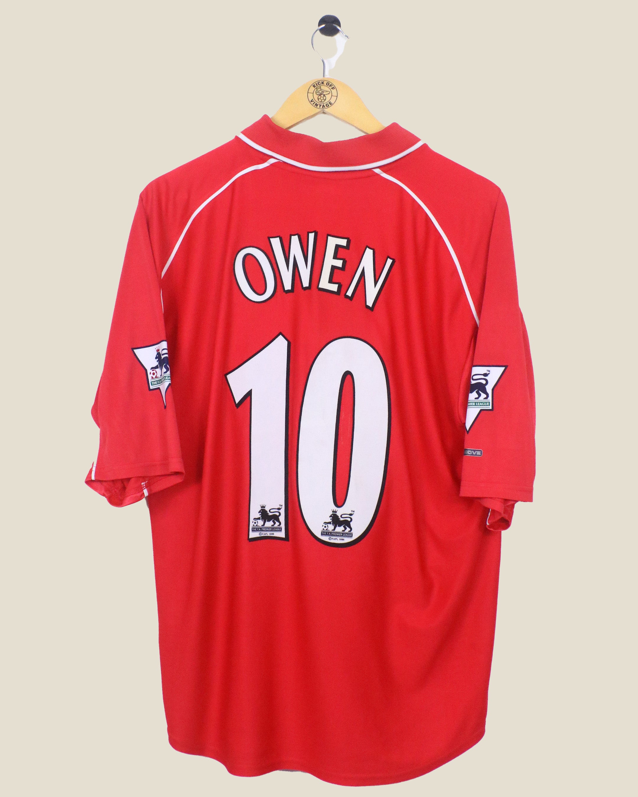 LIVERPOOL 2000/01 OWEN HOME (L) REEBOK