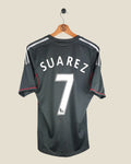 LIVERPOOL 2011/12 SUAREZ AWAY SHIRT (M) ADIDAS