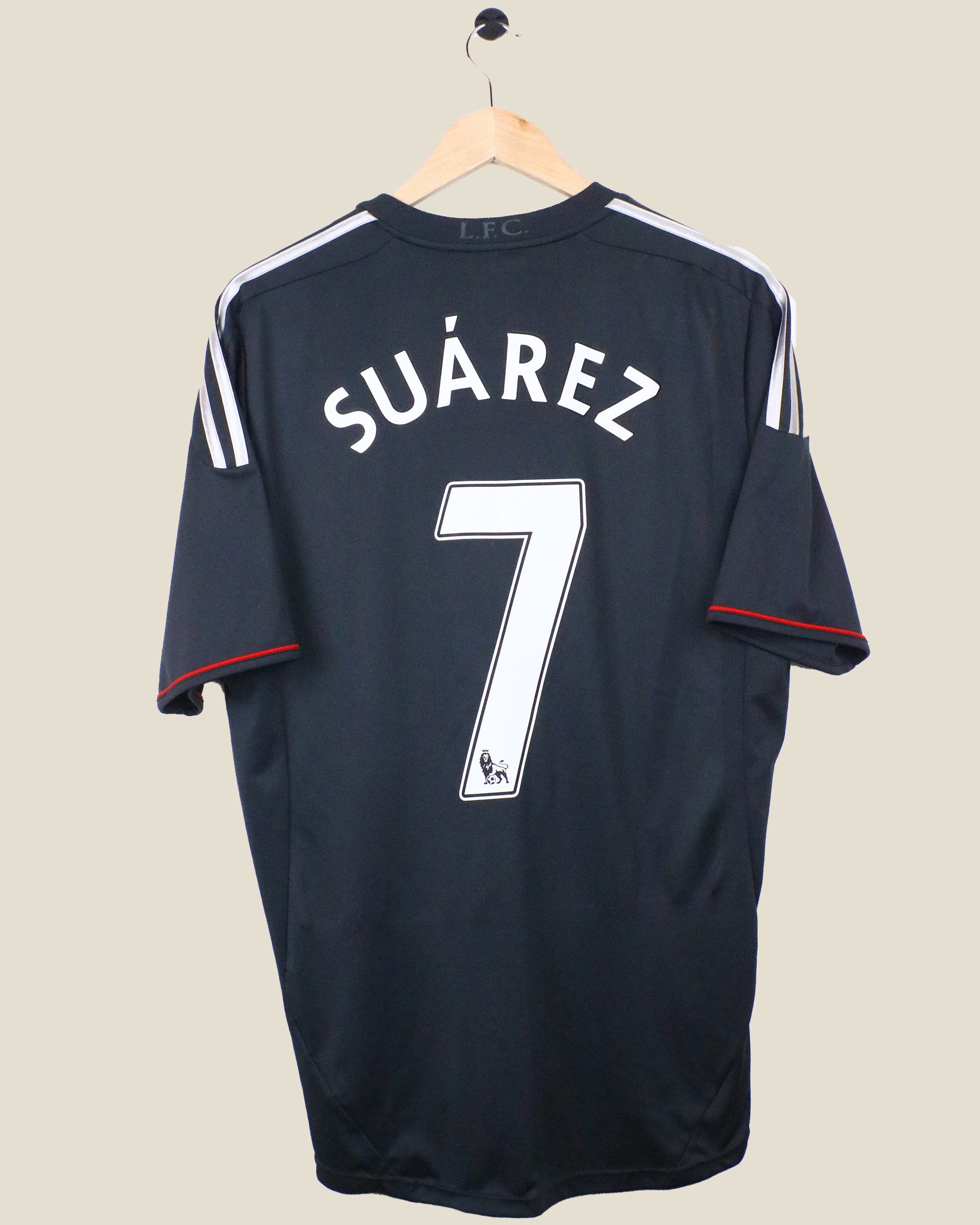 LIVERPOOL 2011/12 SUAREZ #7 AWAY (L) ADIDAS