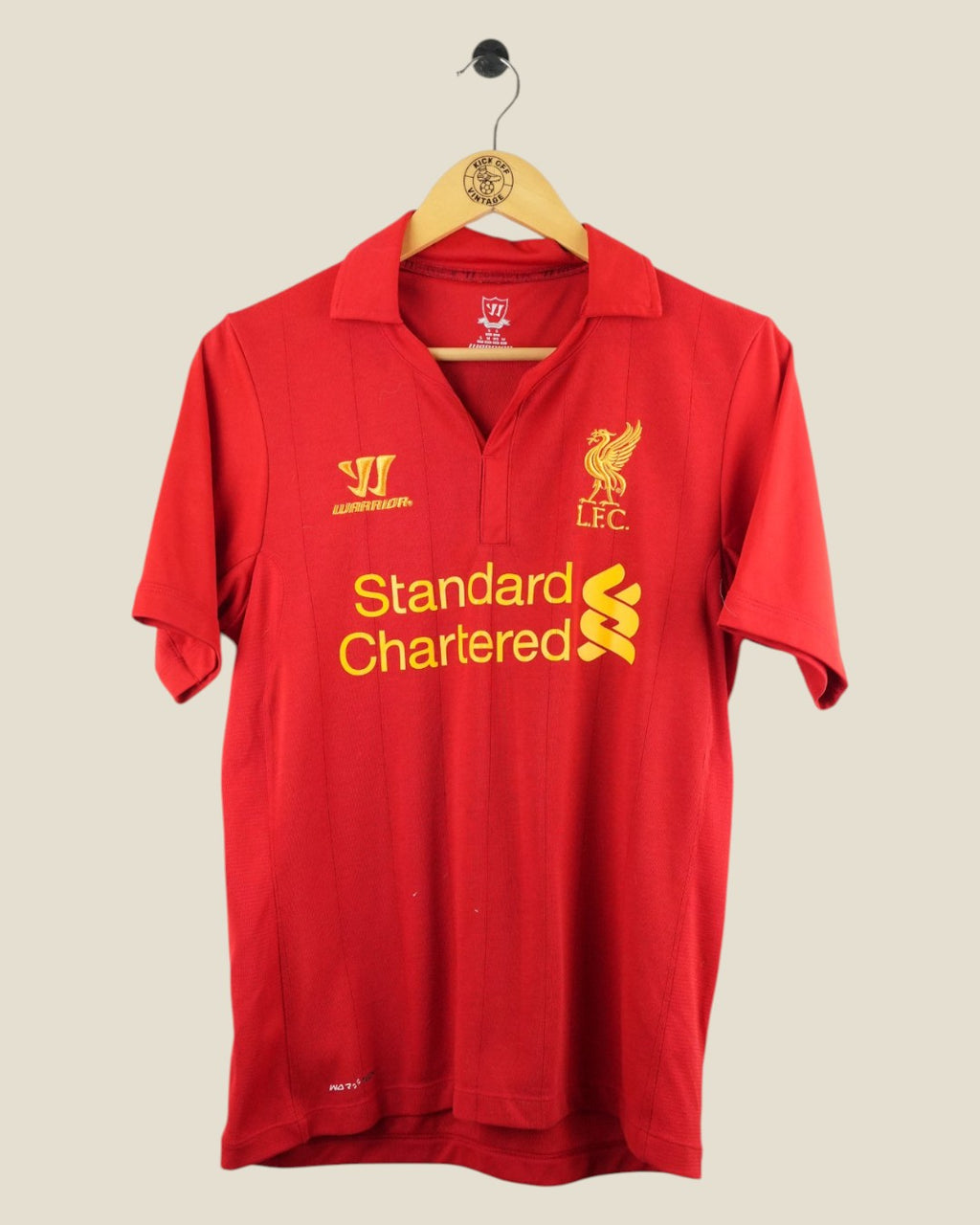 LIVERPOOL 2012/13 SUAREZ HOME SHIRT (S) WARRIOR