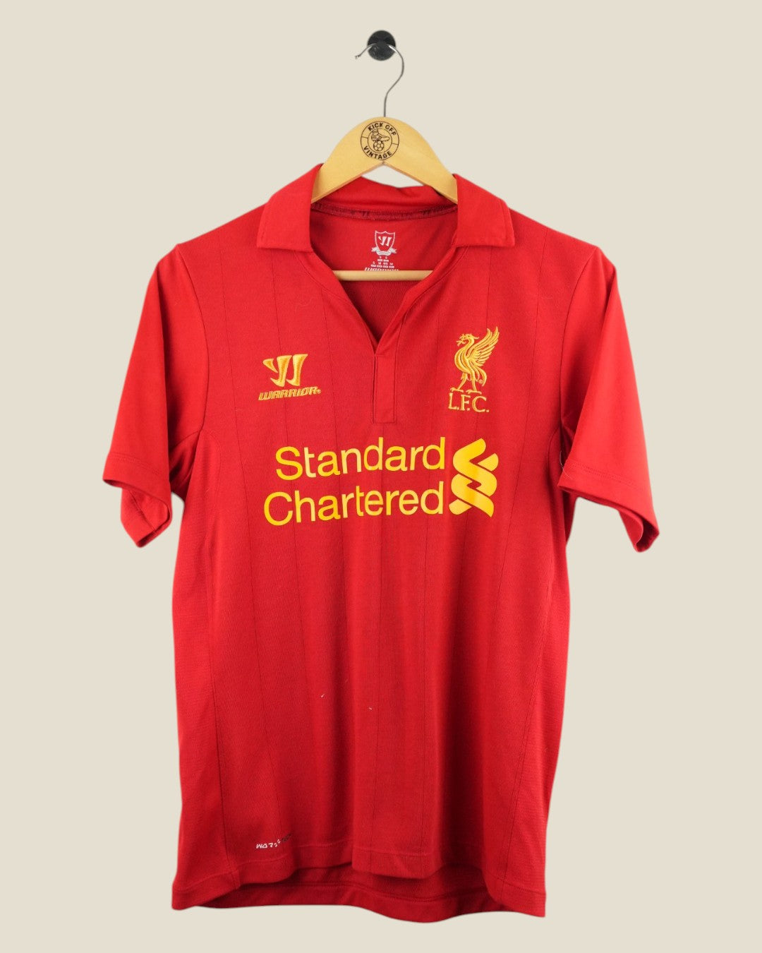 LIVERPOOL 2012/13 SUAREZ HOME SHIRT (S) WARRIOR