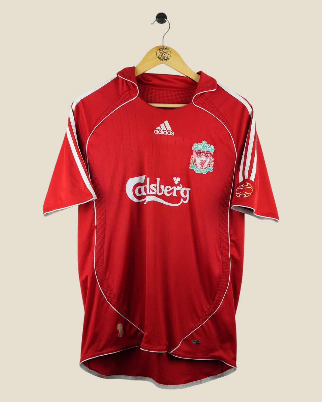 LIVERPOOL 2006/08 TORRES HOME SHIRT (M) ADIDAS