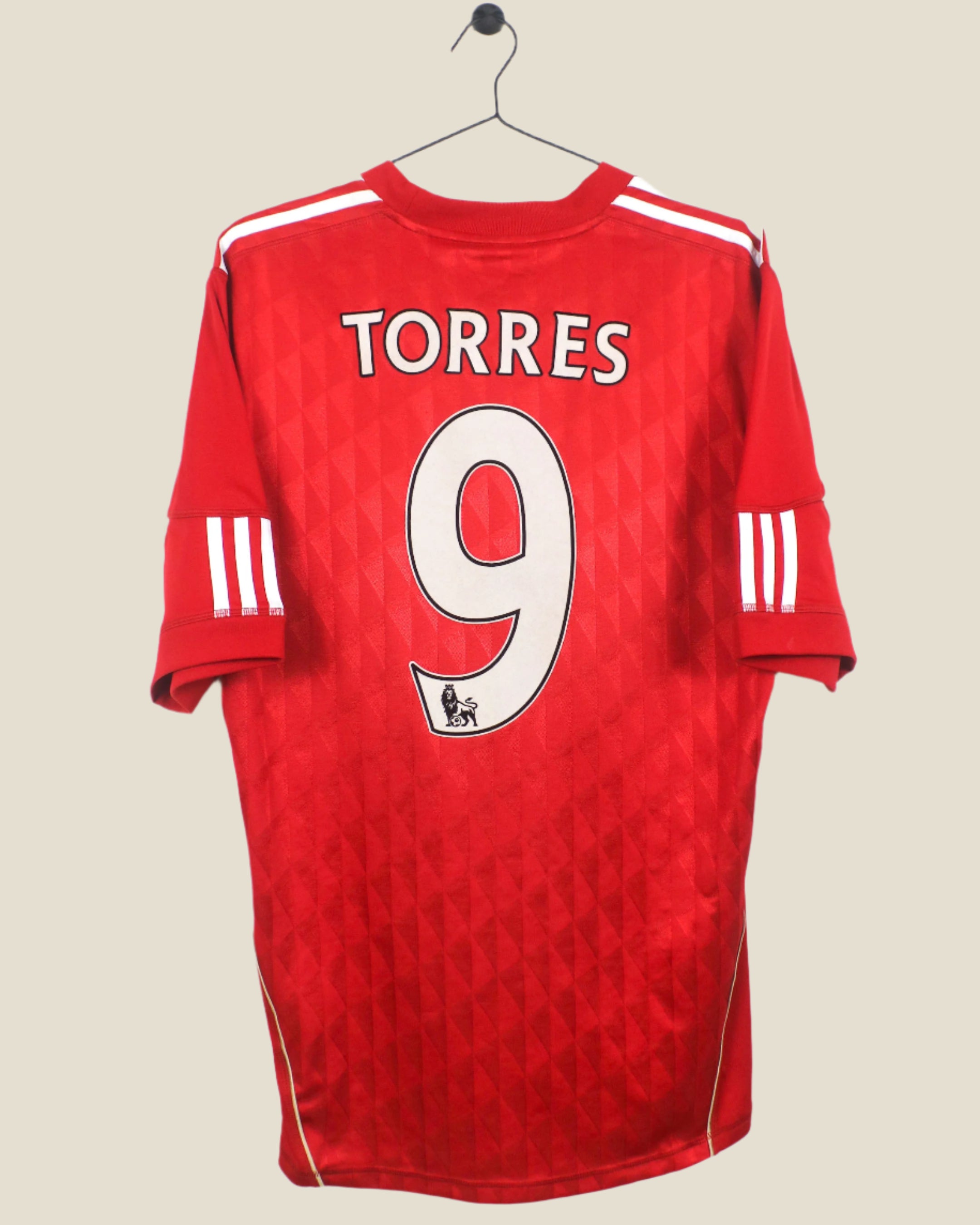 LIVERPOOL 2010/11 TORRES #9 HOME SHIRT (L) ADIDAS