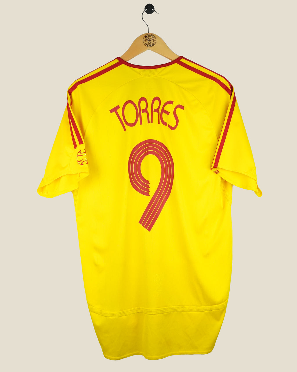 LIVERPOOL 2006/07 TORRES AWAY SHIRT (L) ADIDAS
