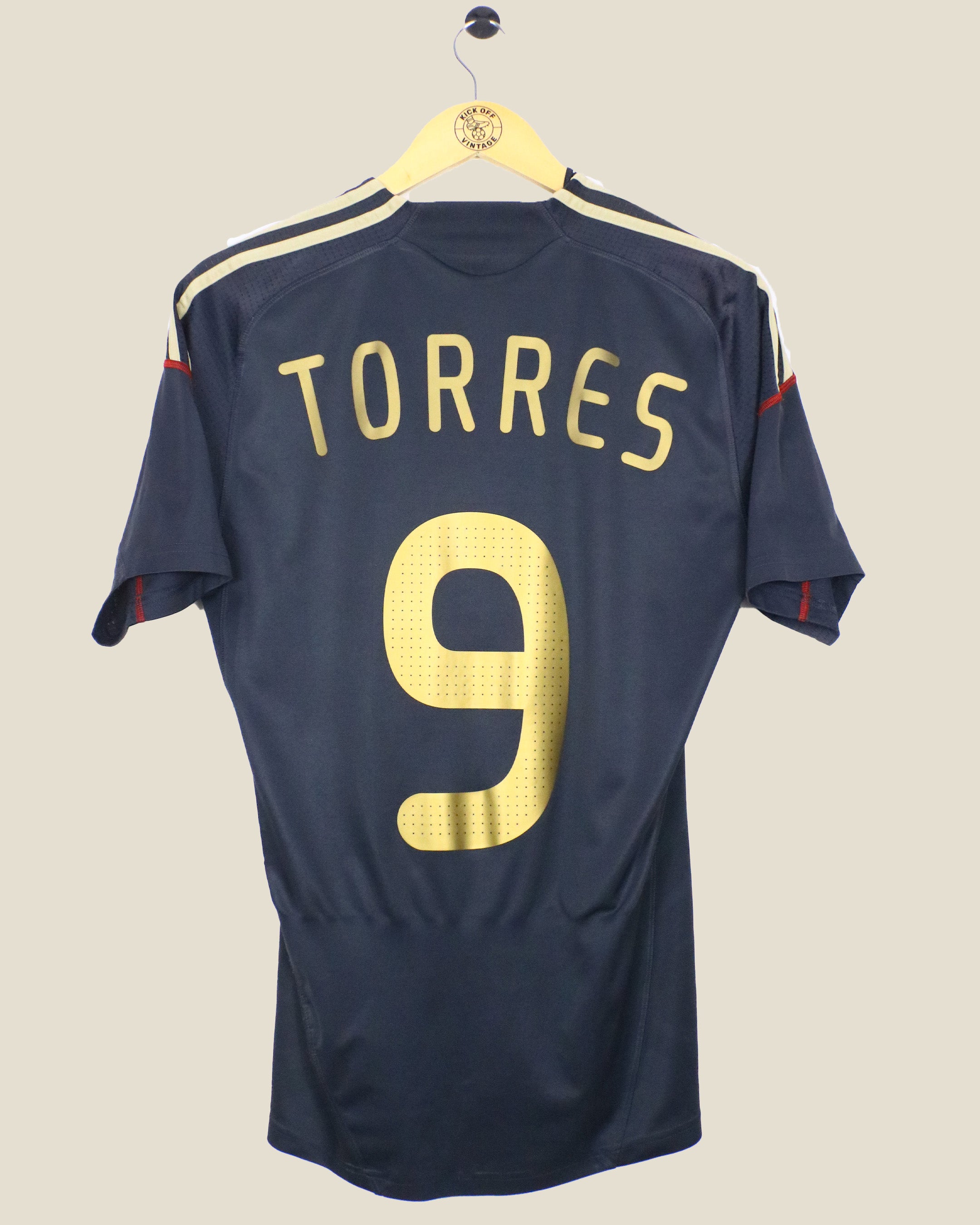 LIVERPOOL 2009/10 TORRES AWAY SHIRT (M) ADIDAS