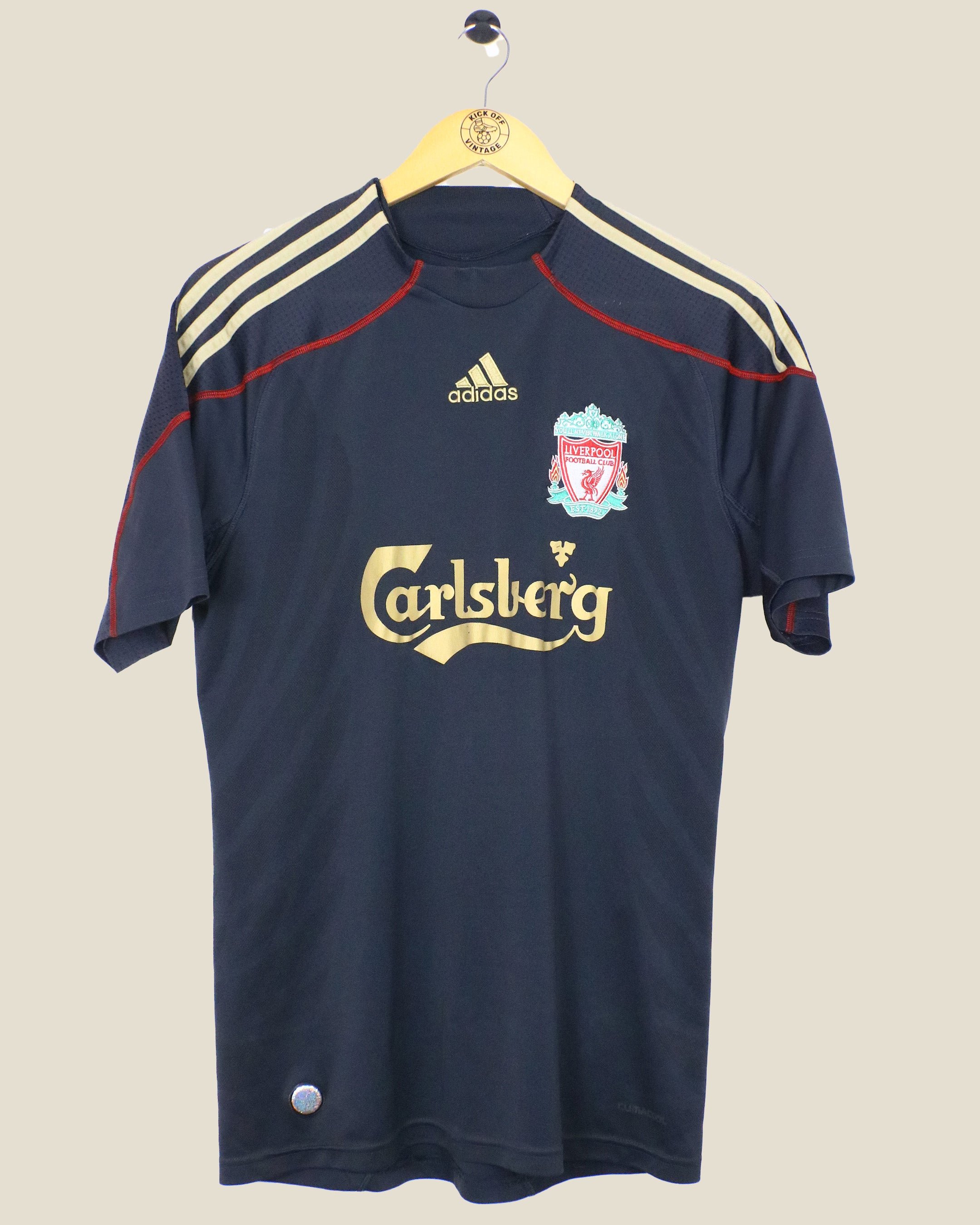 LIVERPOOL 2009/10 TORRES AWAY SHIRT (M) ADIDAS