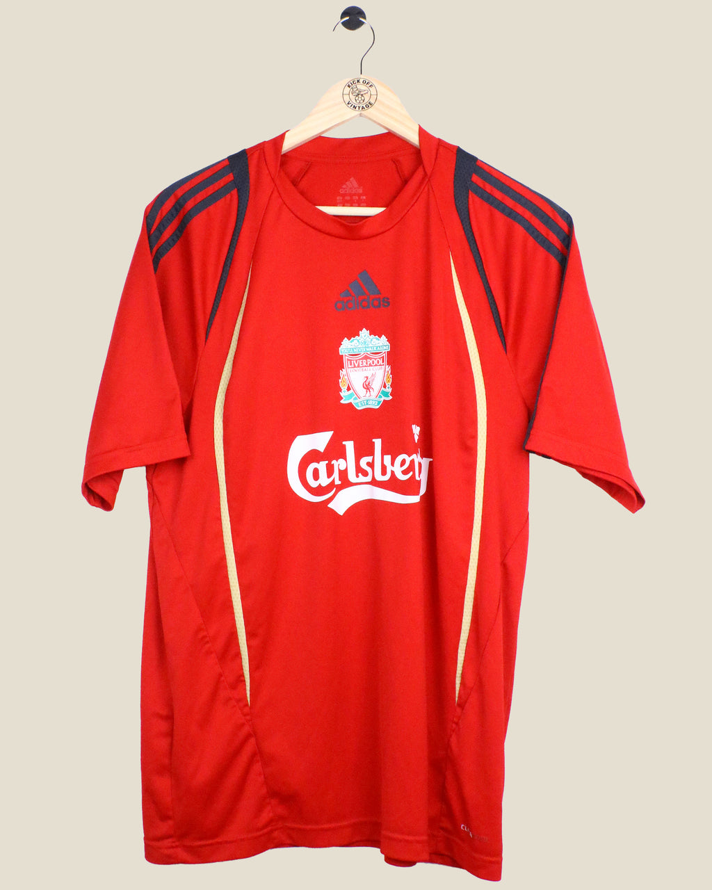 LIVERPOOL 2009/10 TRAINING SHIRT (L) ADIDAS
