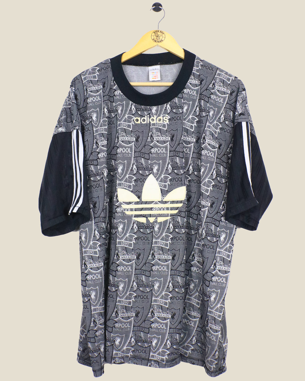 LIVERPOOL 1995/96 TRAINING SHIRT (XL) ADIDAS