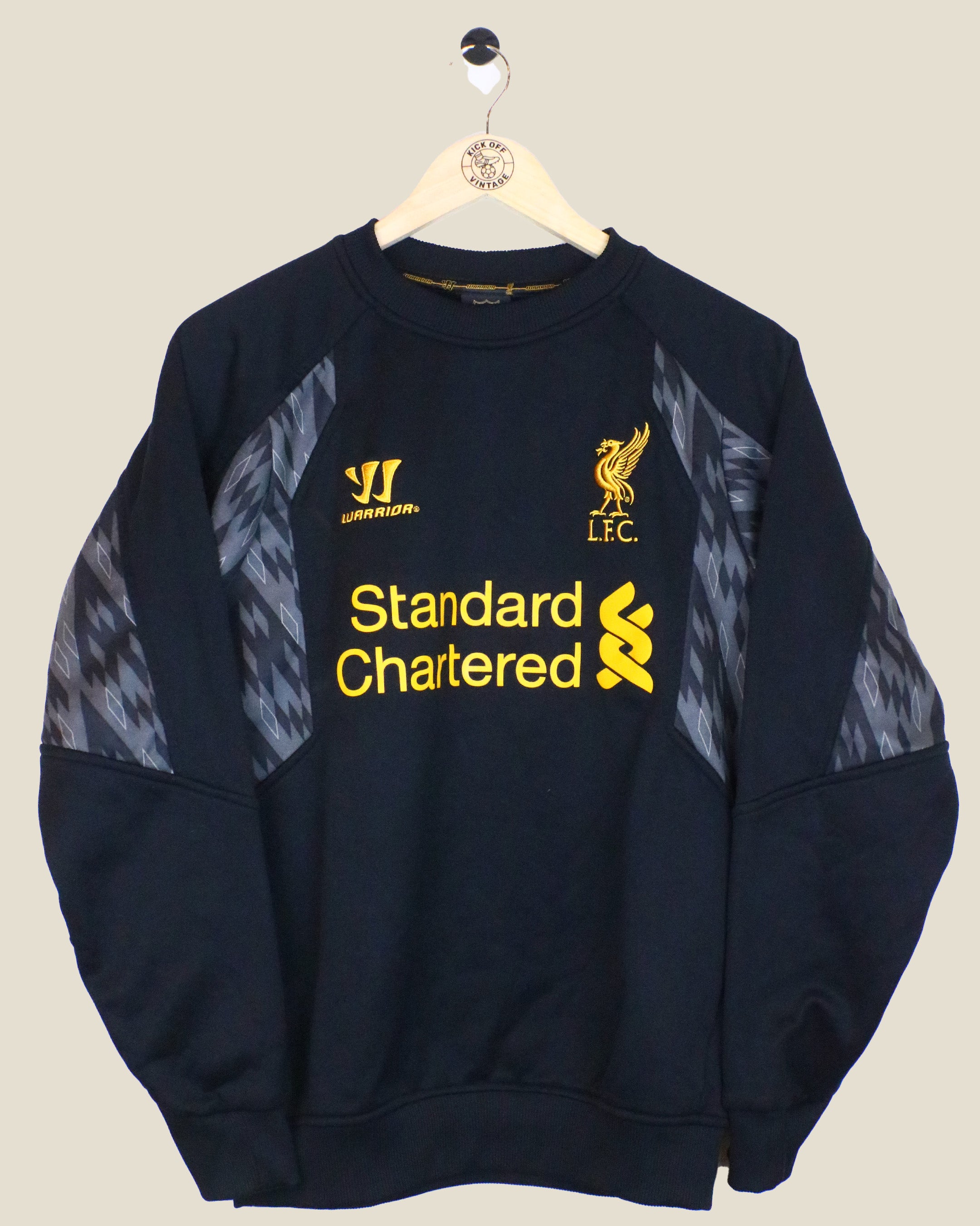 LIVERPOOL 2013/14 TRAINING SWEATER (S) WARRIOR