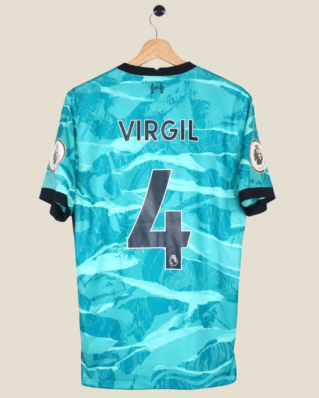 LIVERPOOL 2020/21 VAN DIJK AWAY (S) NIKE