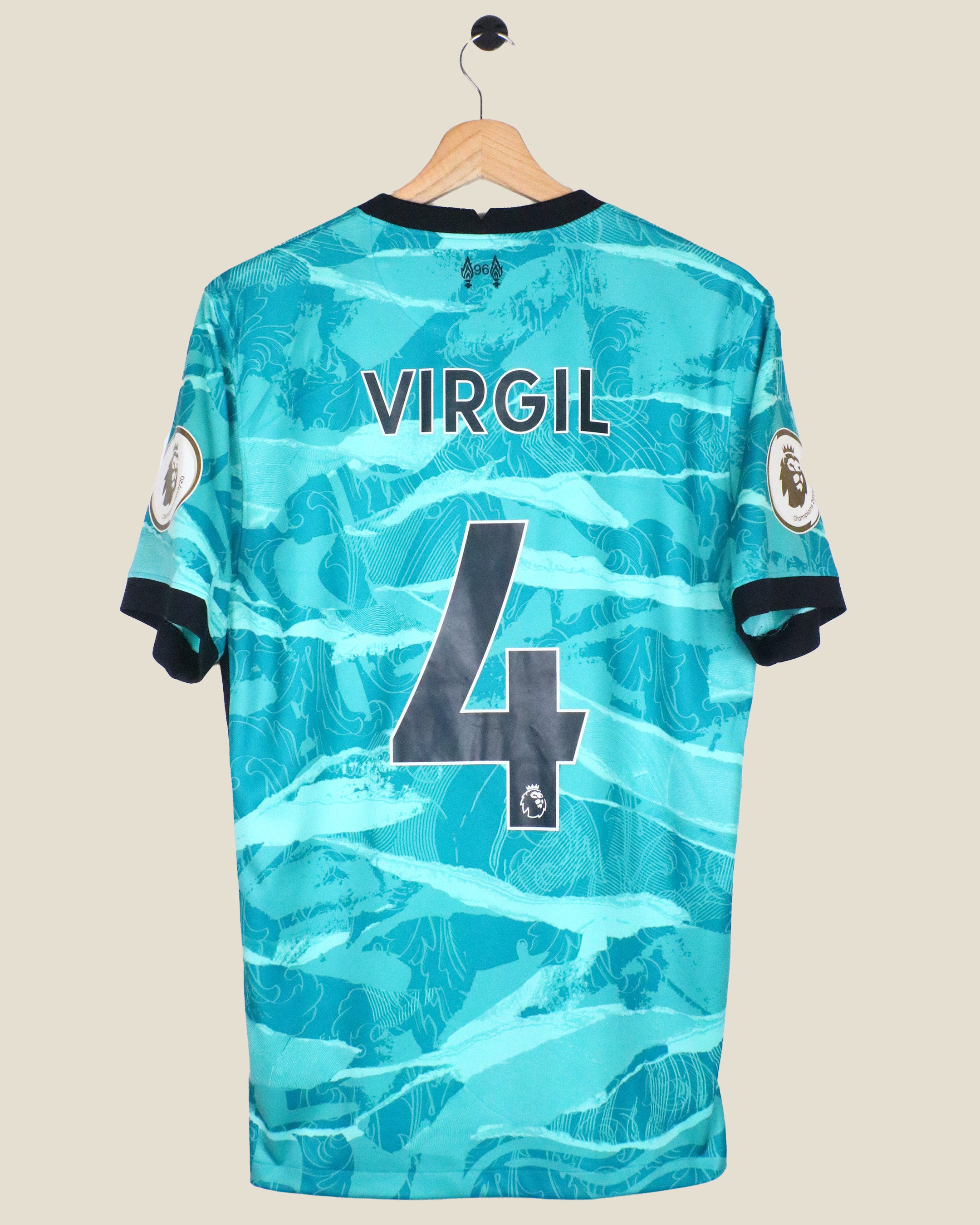 LIVERPOOL 2020/21 VAN DIJK AWAY (S) NIKE