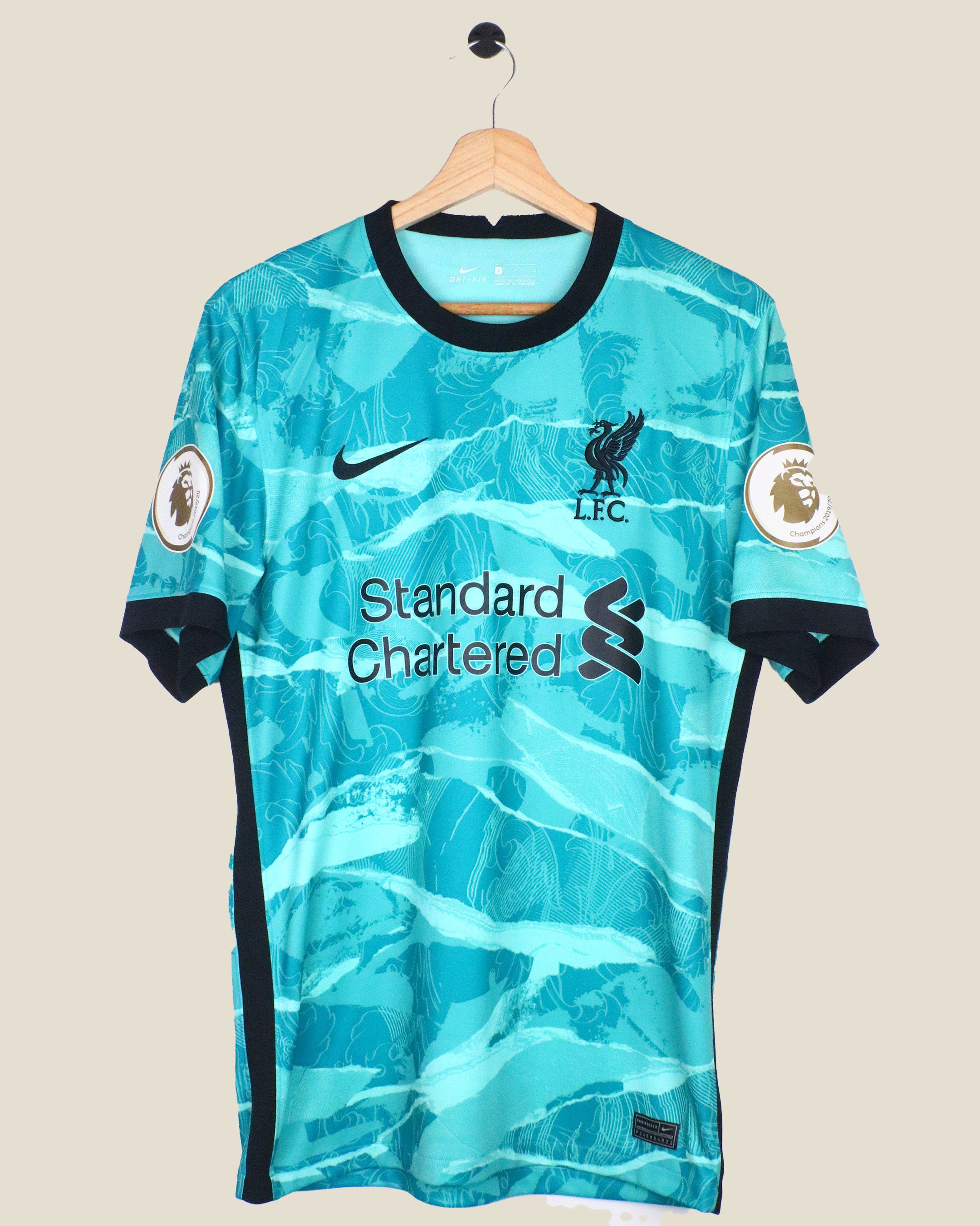 LIVERPOOL 2020/21 VAN DIJK AWAY (S) NIKE