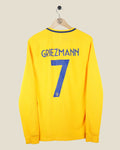ATLETICO MADRID 2017/18 GRIEZMANN AWAY L/S PLAYER ISSUE SHIRT (M) NIKE