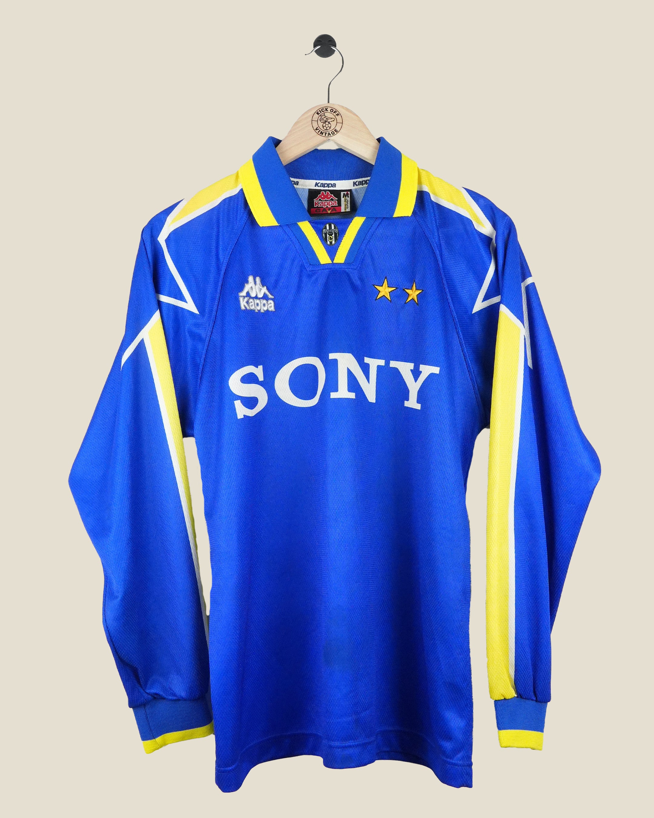 JUVENTUS 1996/97 ZIDANE AWAY L/S SHIRT (M) KAPPA
