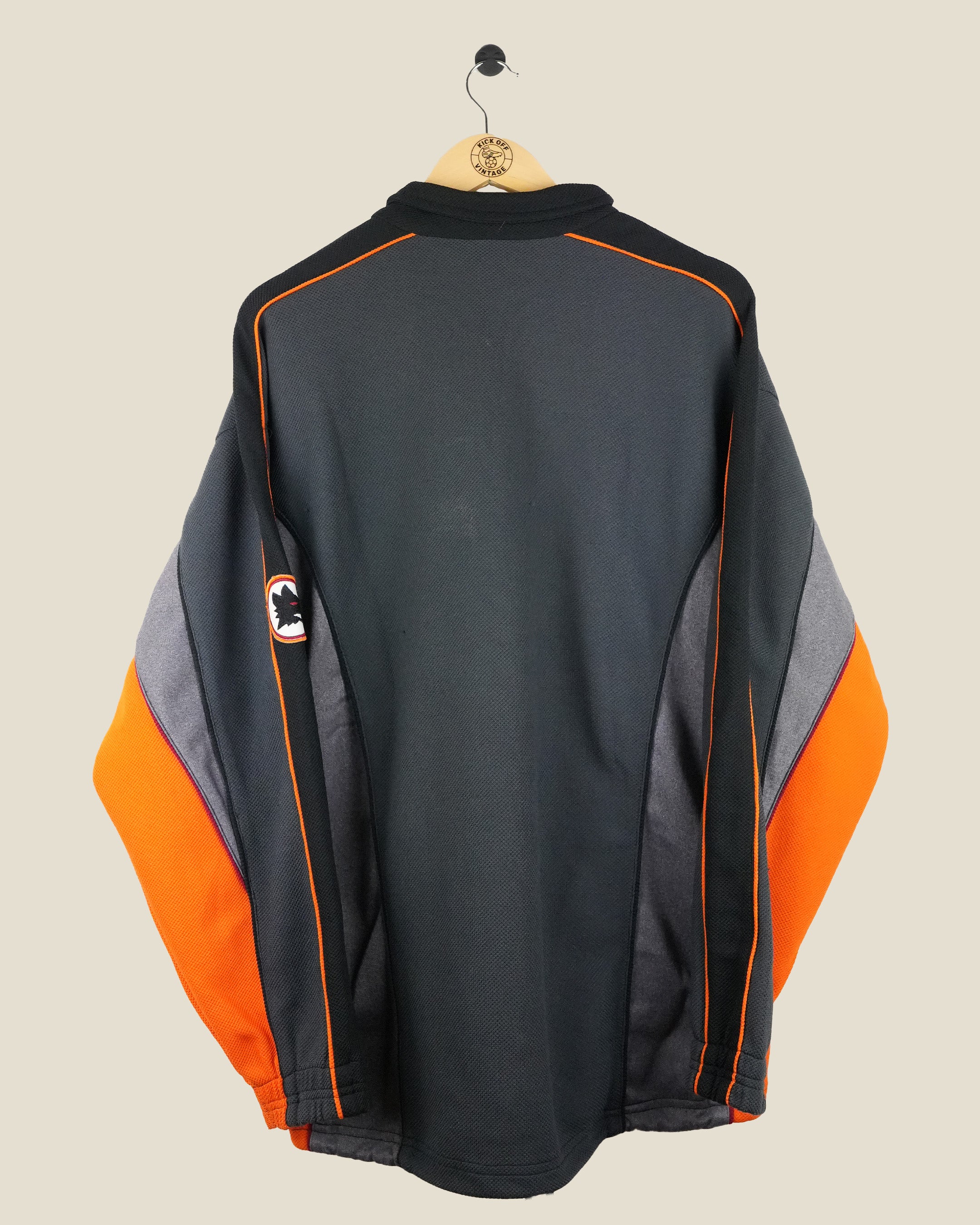 AS ROMA 1998/99 QUARTER ZIP (XL) DIADORA