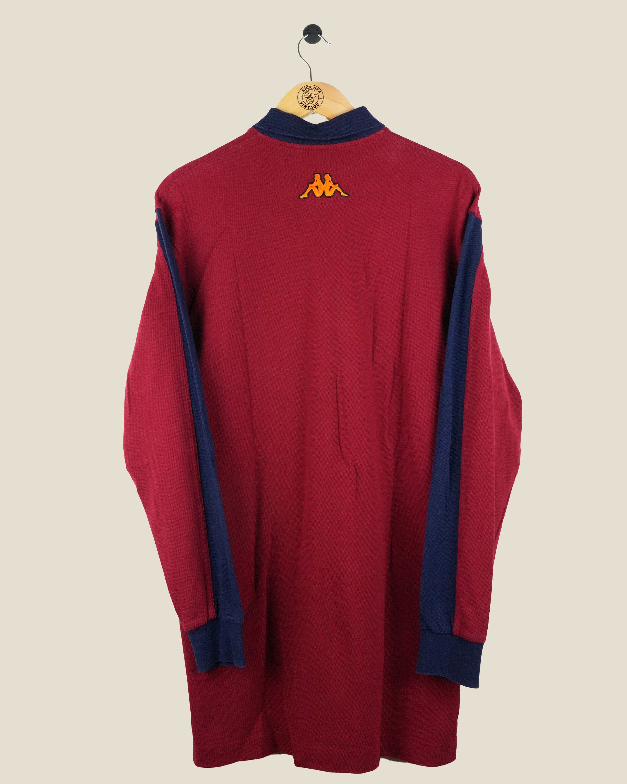 AS ROMA 2000/02 TRAINING SHIRT L/S + PANTS (XL) KAPPA