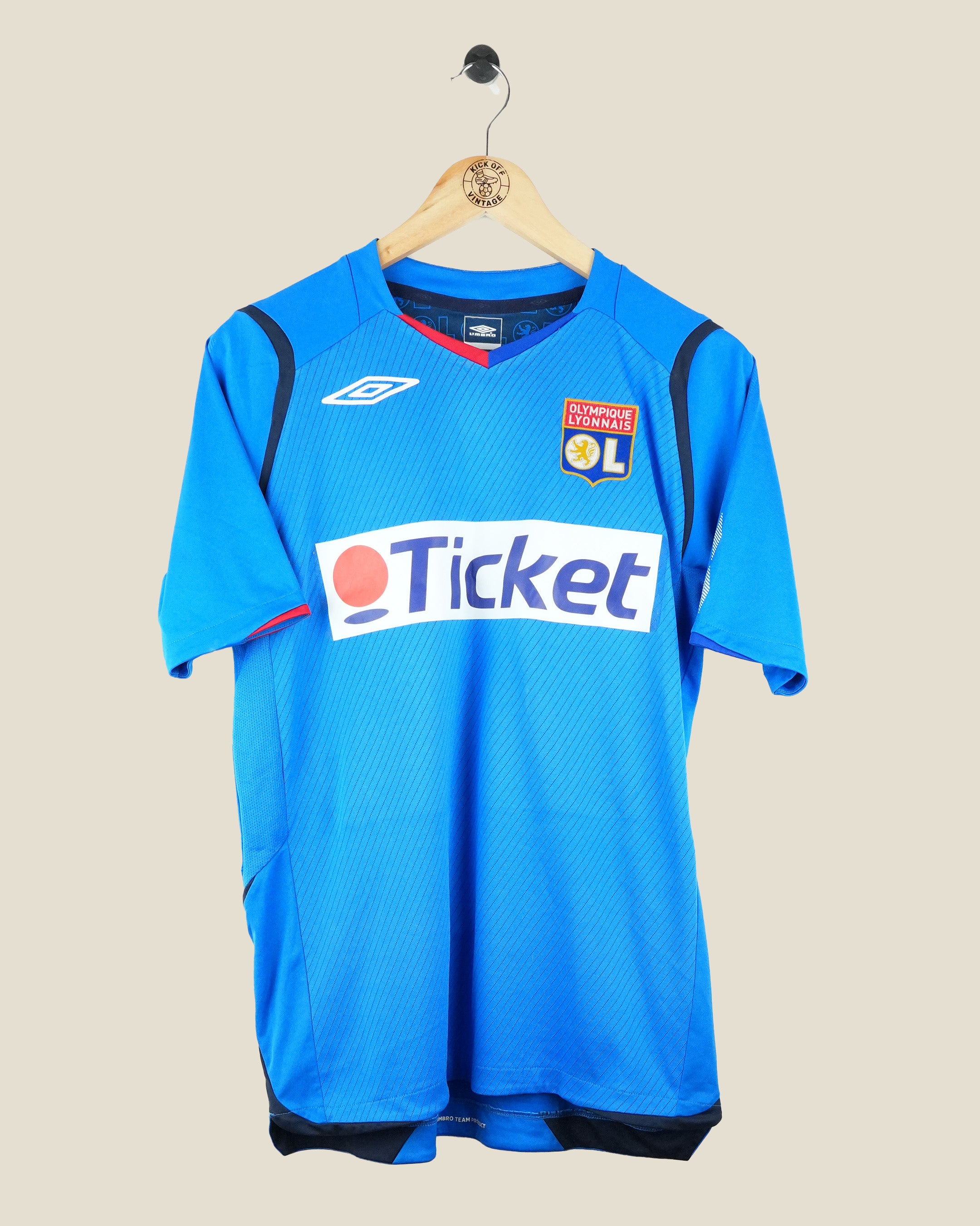 OLYMPIQUE LYON 2008/09 JUNINO AWAY (S) UMBRO