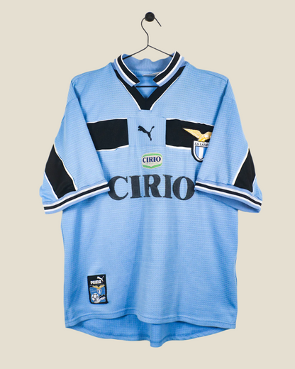 LAZIO 1998/1999 NEDVED HOME SHIRT (M) PUMA