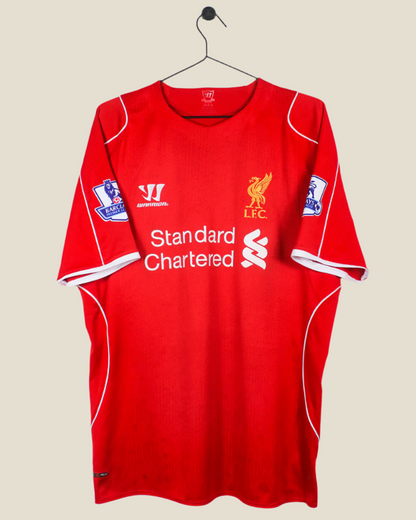 LIVERPOOL 2014/2015 BALOTELLI #45 HOME SHIRT (L)