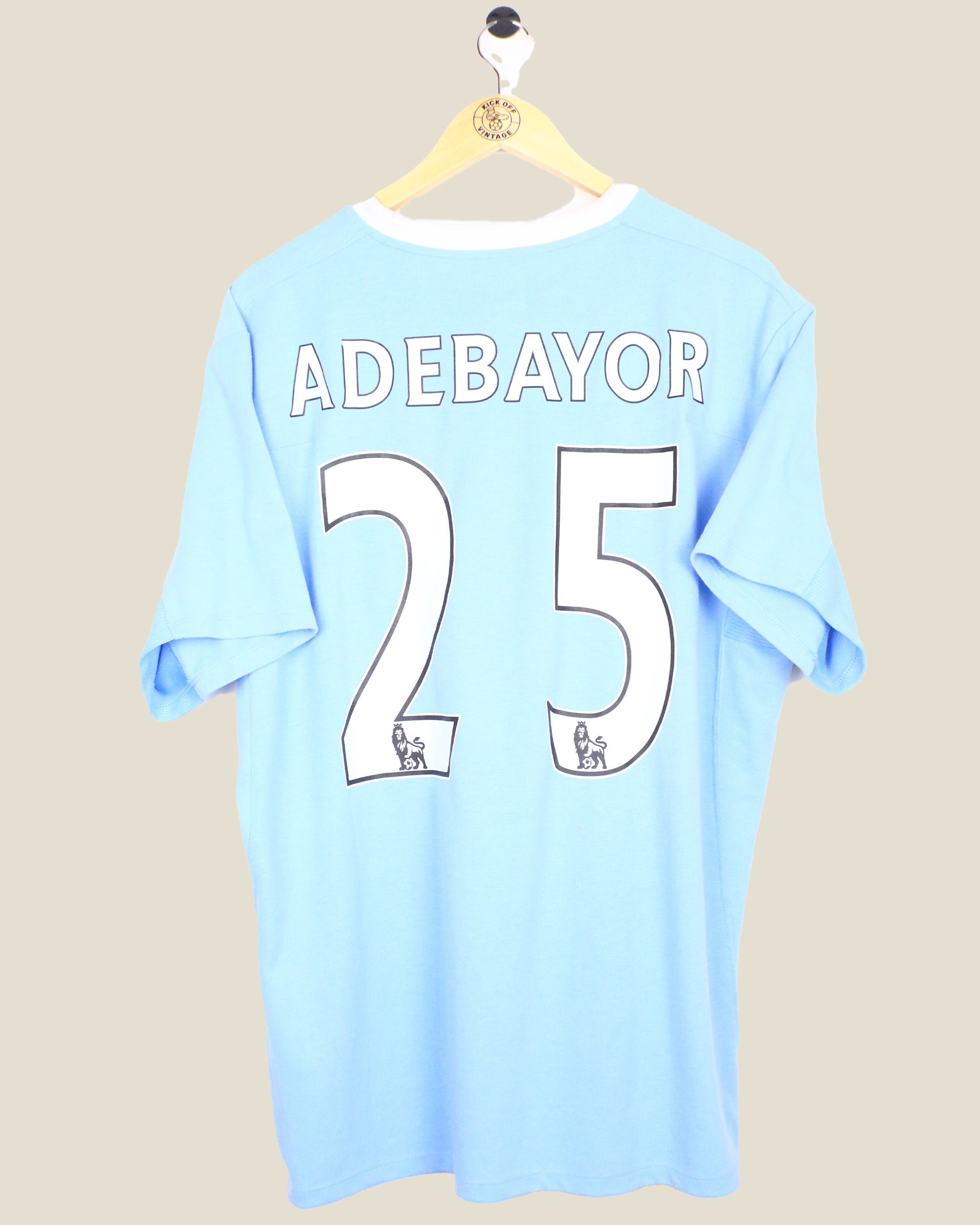 MANCHESTER CITY 2009/10 ADEBAYOR HOME (L) UMBRO