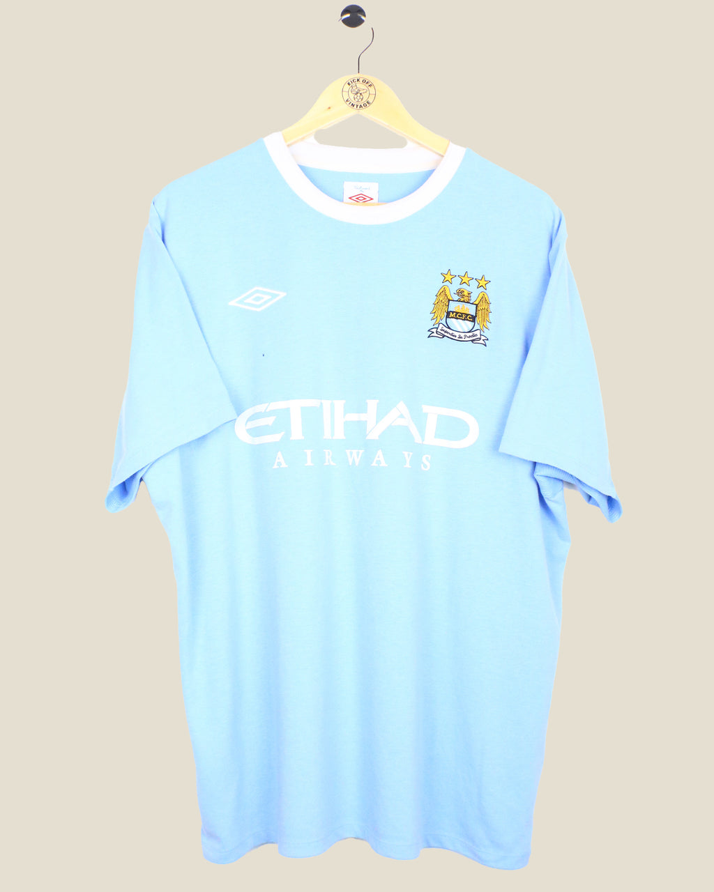MANCHESTER CITY 2009/10 ADEBAYOR HOME (L) UMBRO