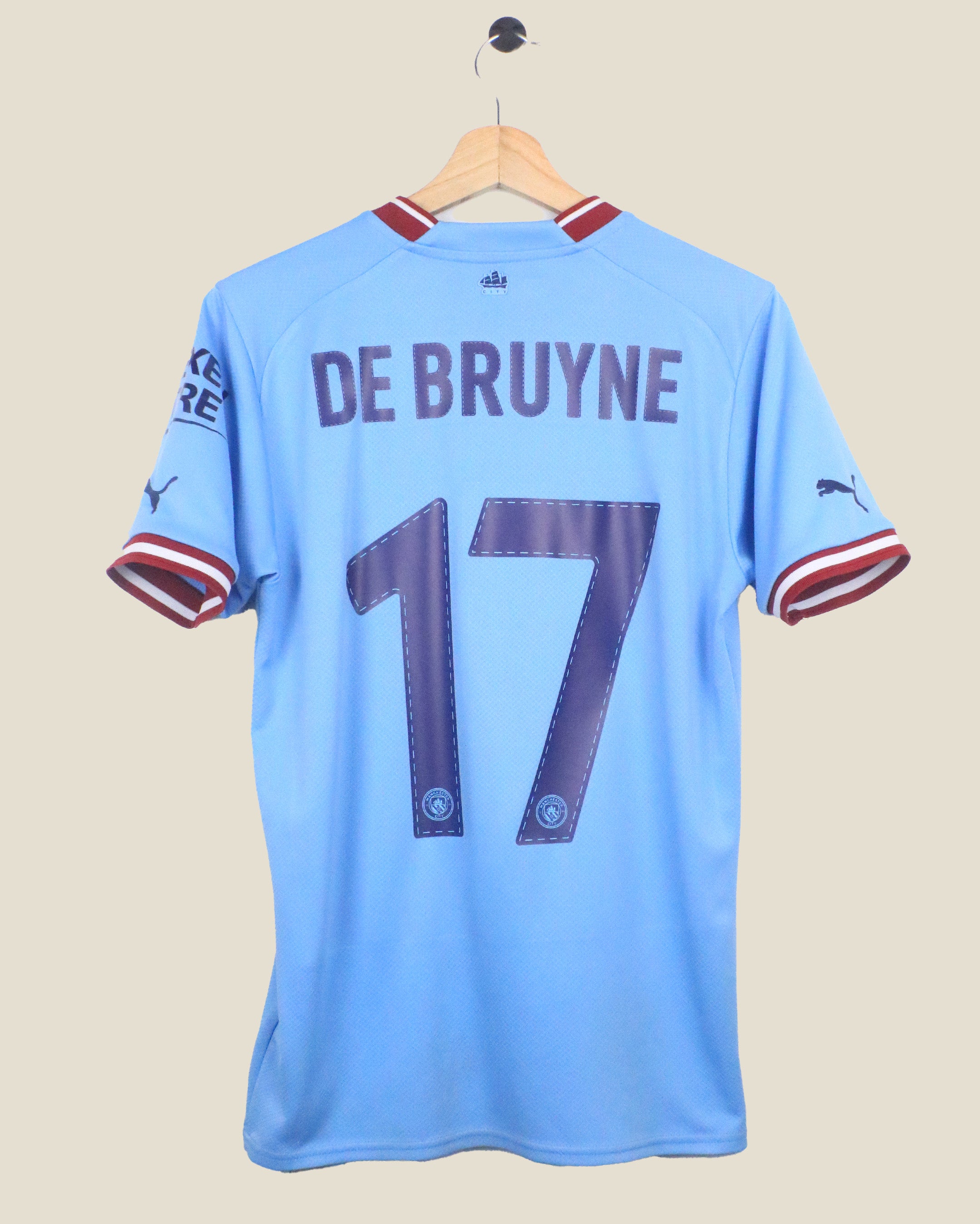 MANCHESTER CITY 2022/23 DE BRUYNE #17 HOME (S) PUMA