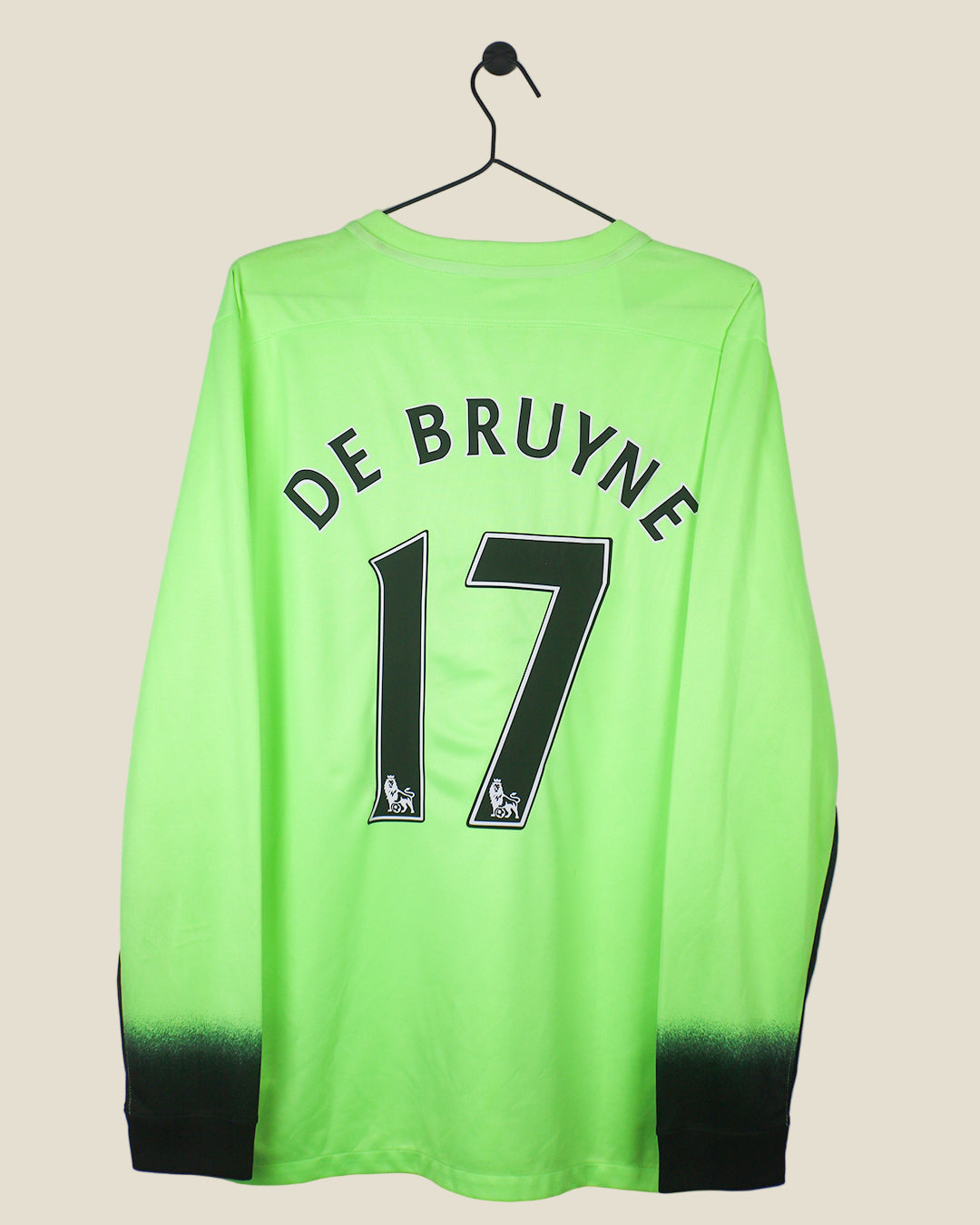 MANCHESTER CITY 2015/16 DE BRUYNE #17 THIRD L/S (L) NIKE