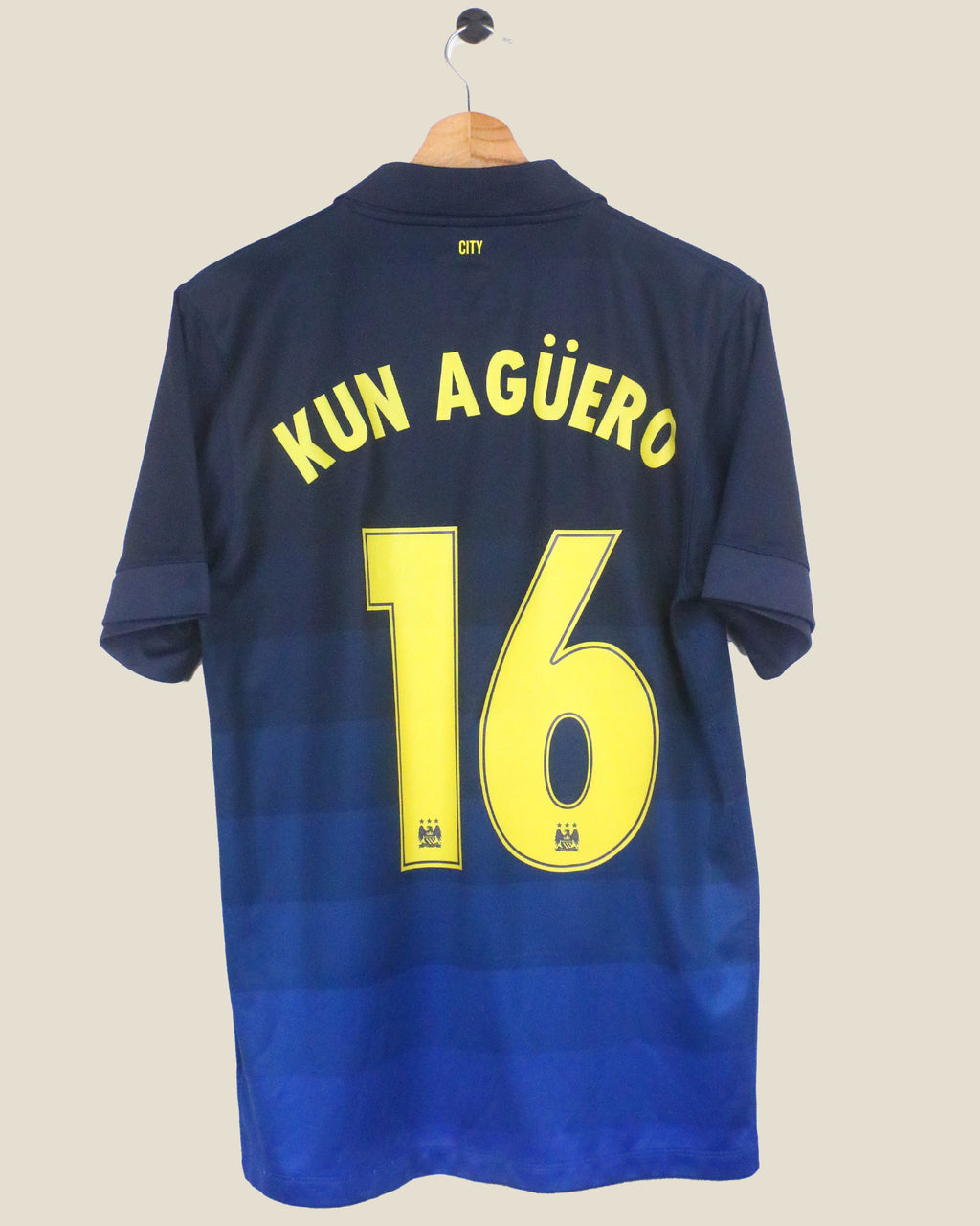 MANCHESTER CITY 2014/15 AGUERO #16 AWAY (S) NIKE