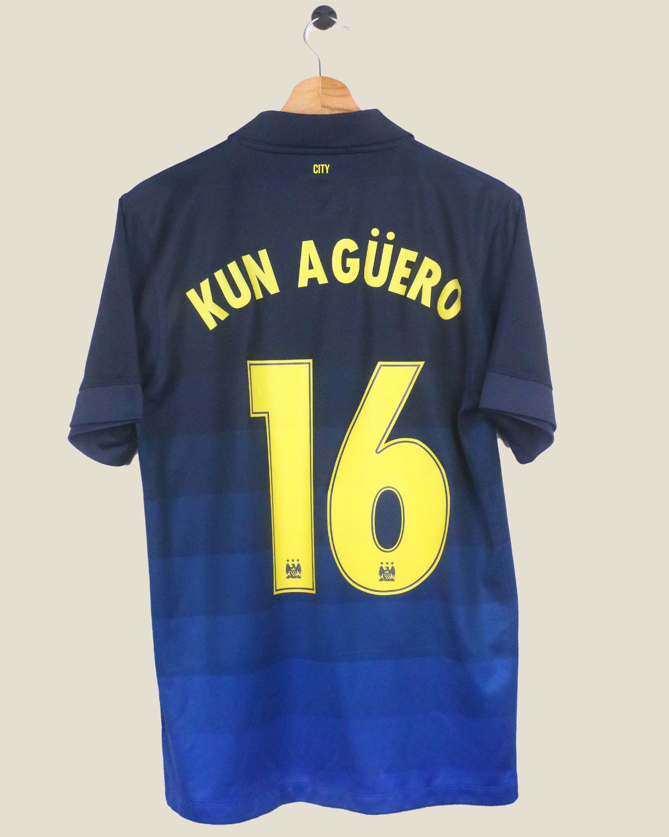MANCHESTER CITY 2014/15 AGUERO #16 AWAY (S) NIKE