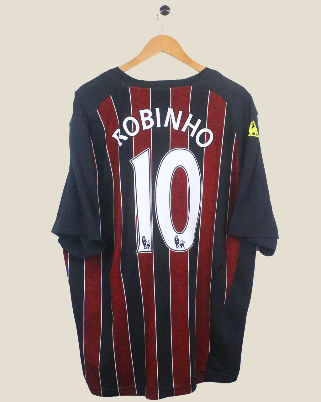 MANCHESTER CITY 2008/09 ROBINHO #10 AWAY (XXL) LE COQ SPORTIF