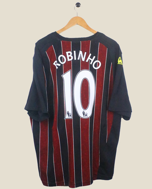 MANCHESTER CITY 2008/09 ROBINHO #10 AWAY (XXL) LE COQ SPORTIF